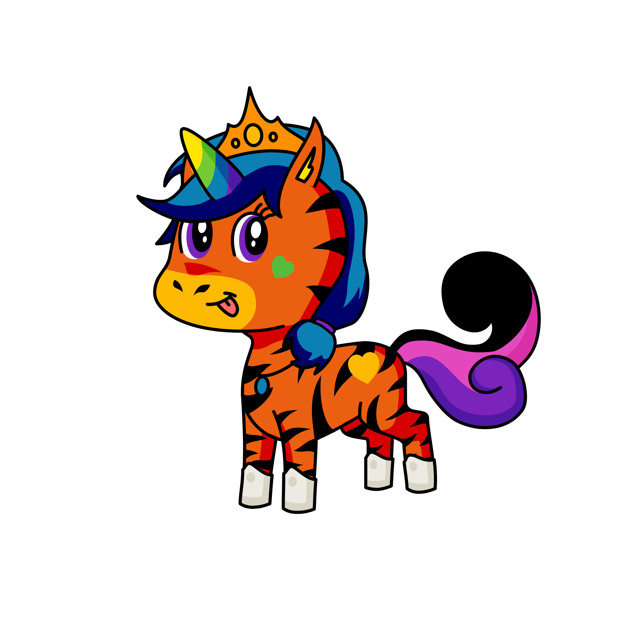 zezerain, the unicorn