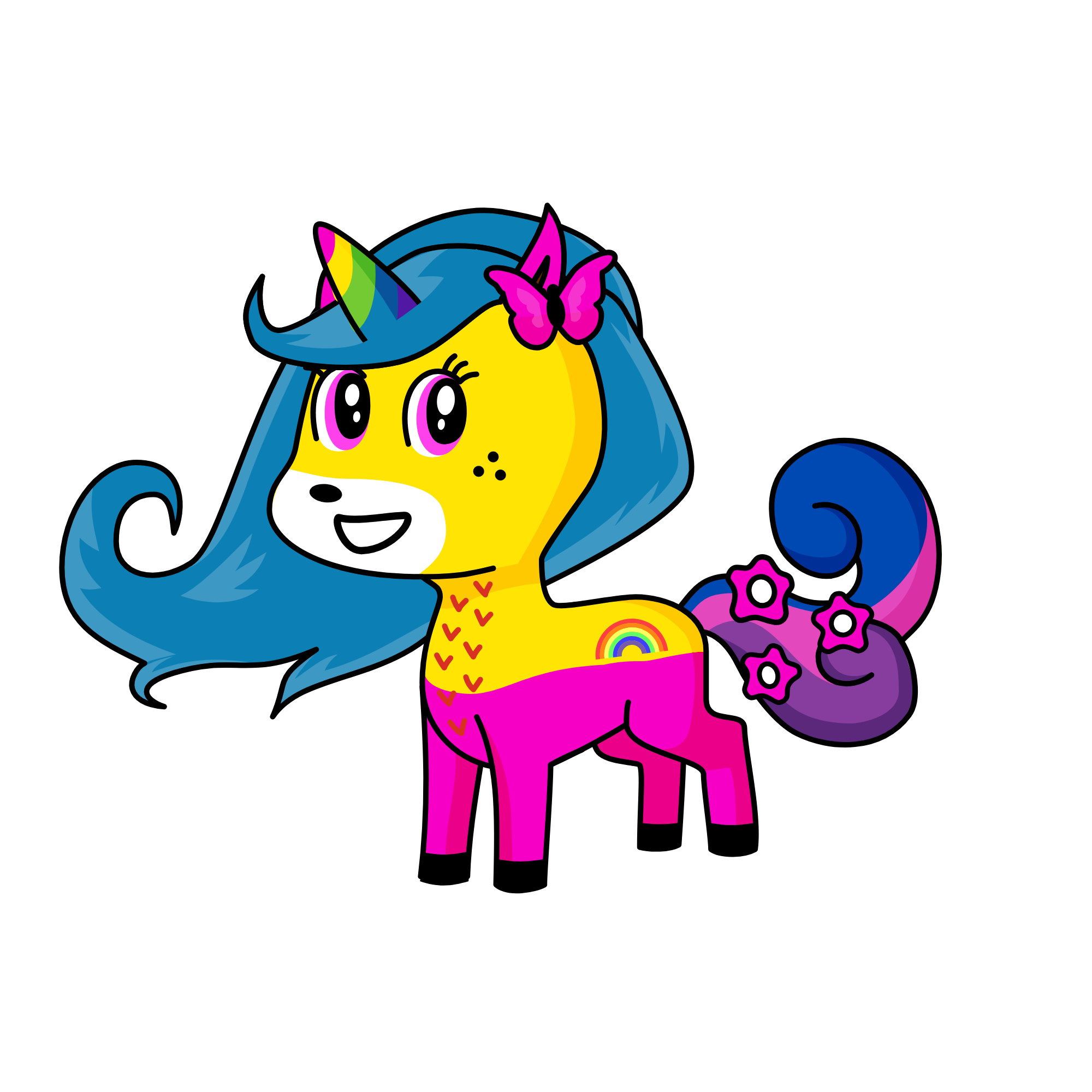 Sally, the unicorn