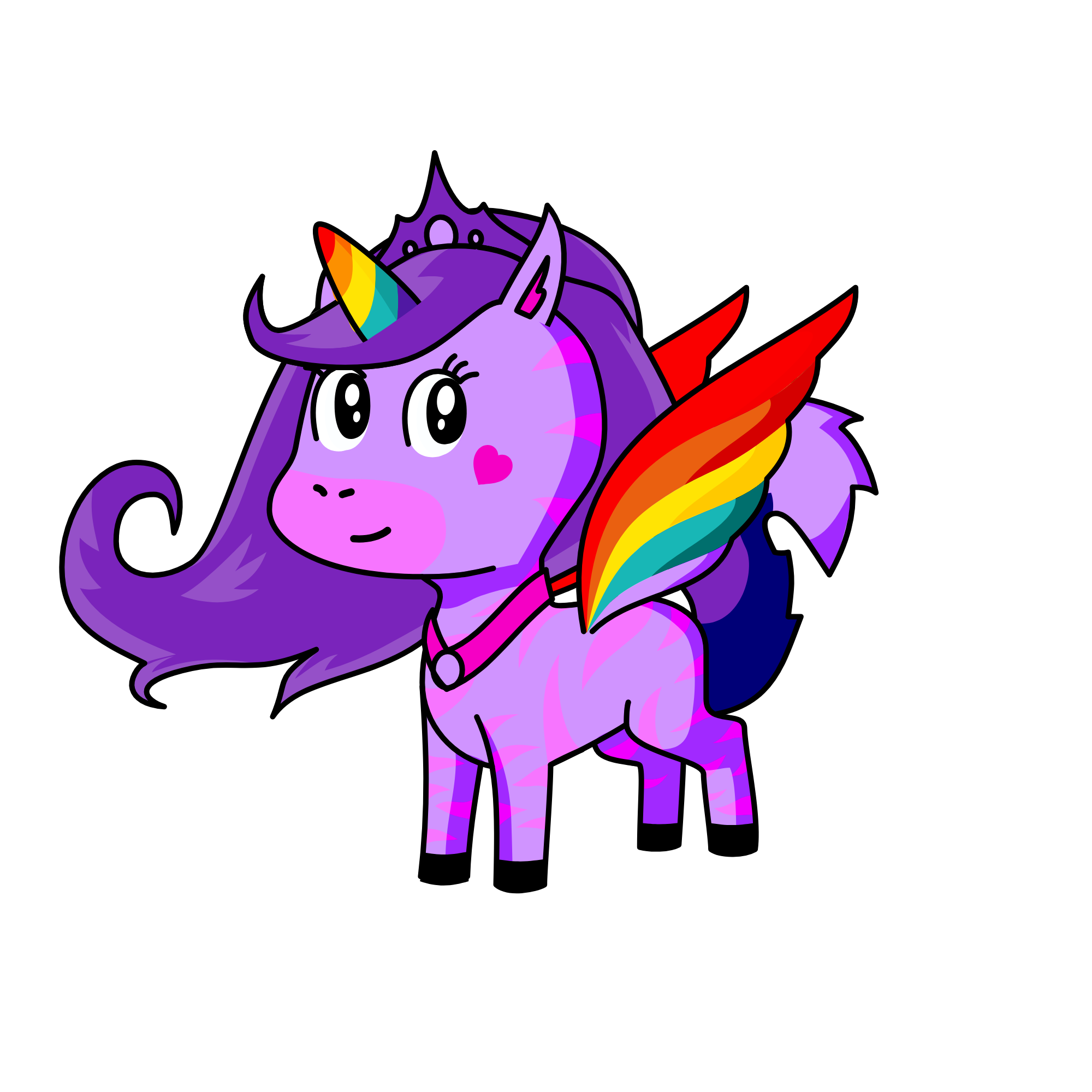 Chasy, the unicorn
