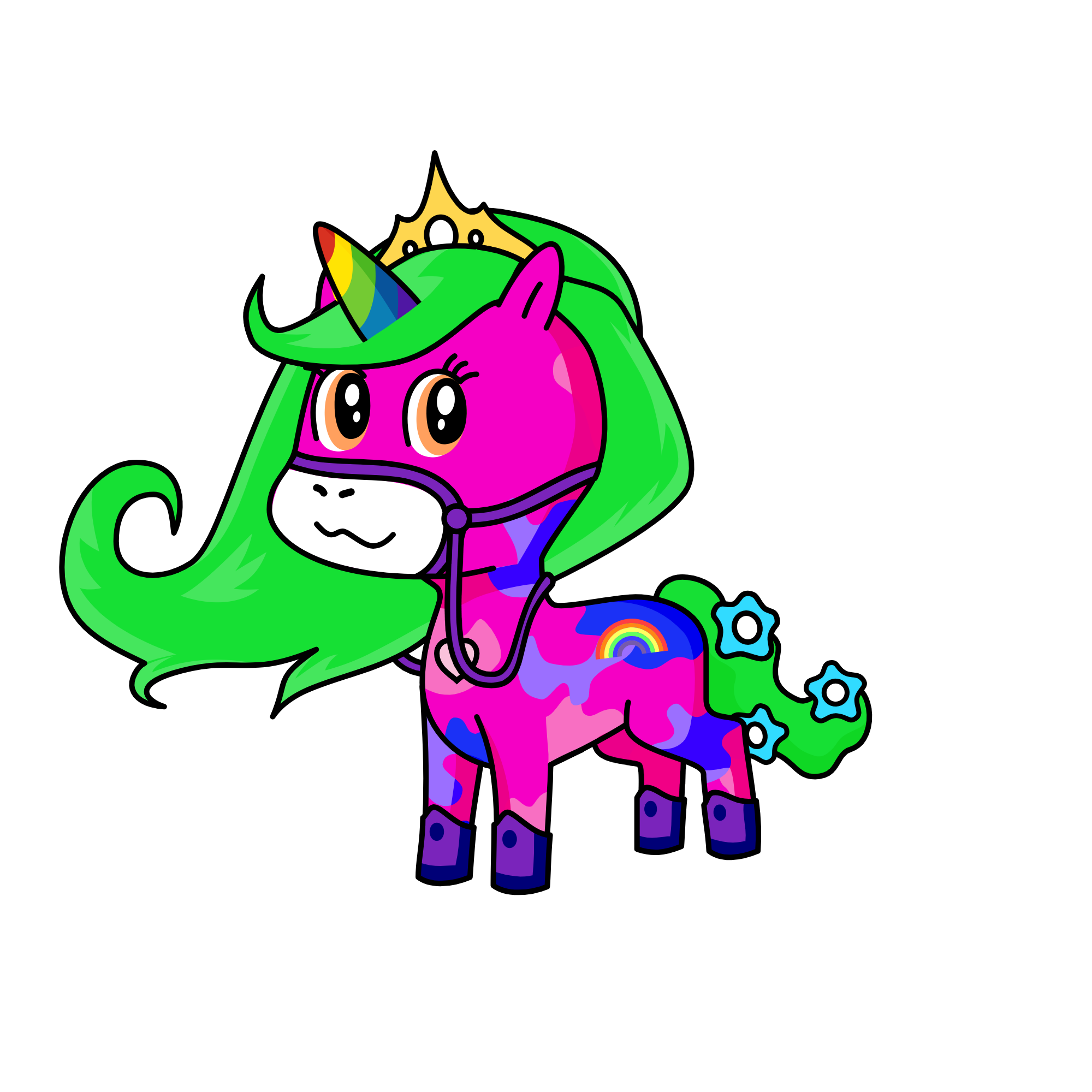 Sparkle, the unicorn