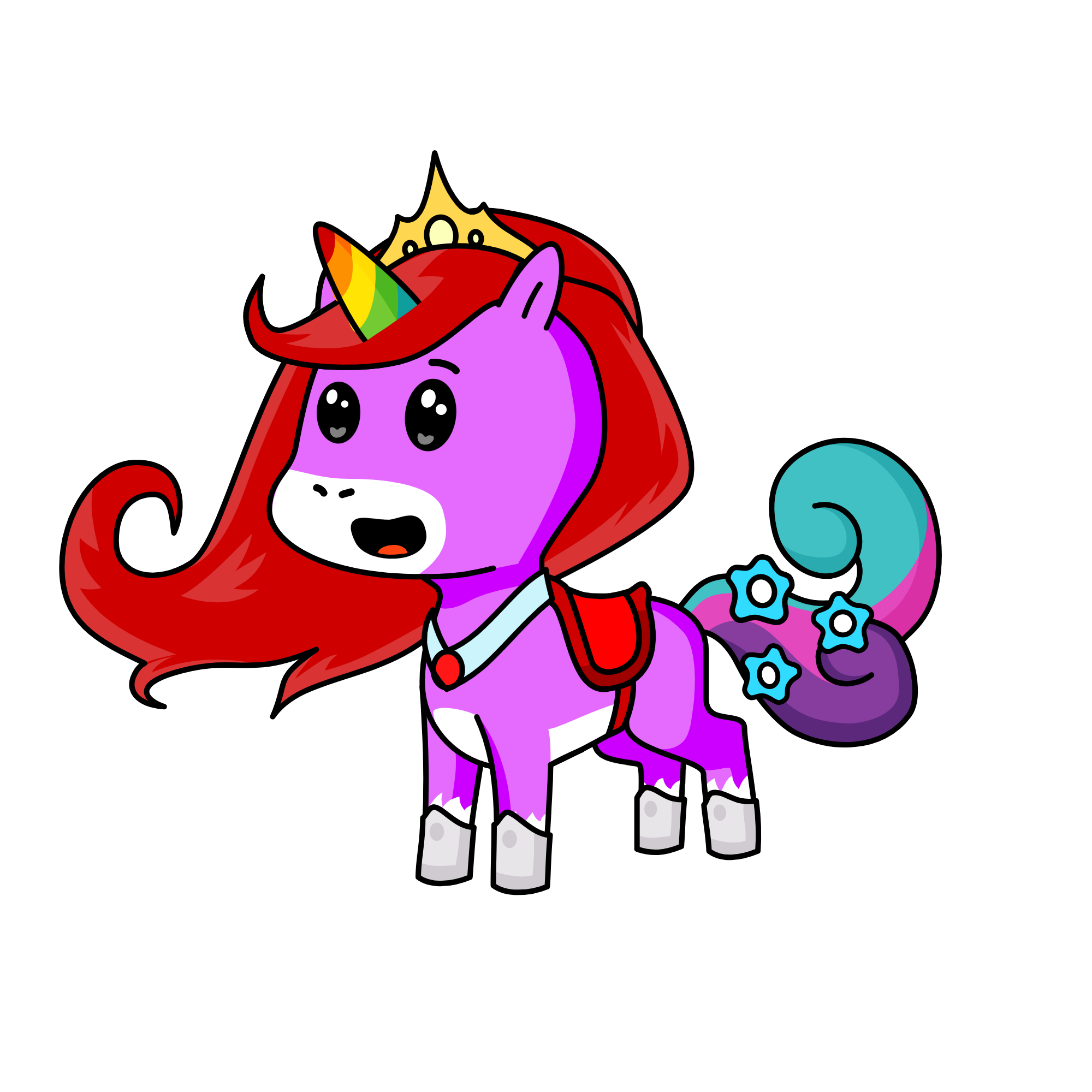 Kit Kat, the unicorn