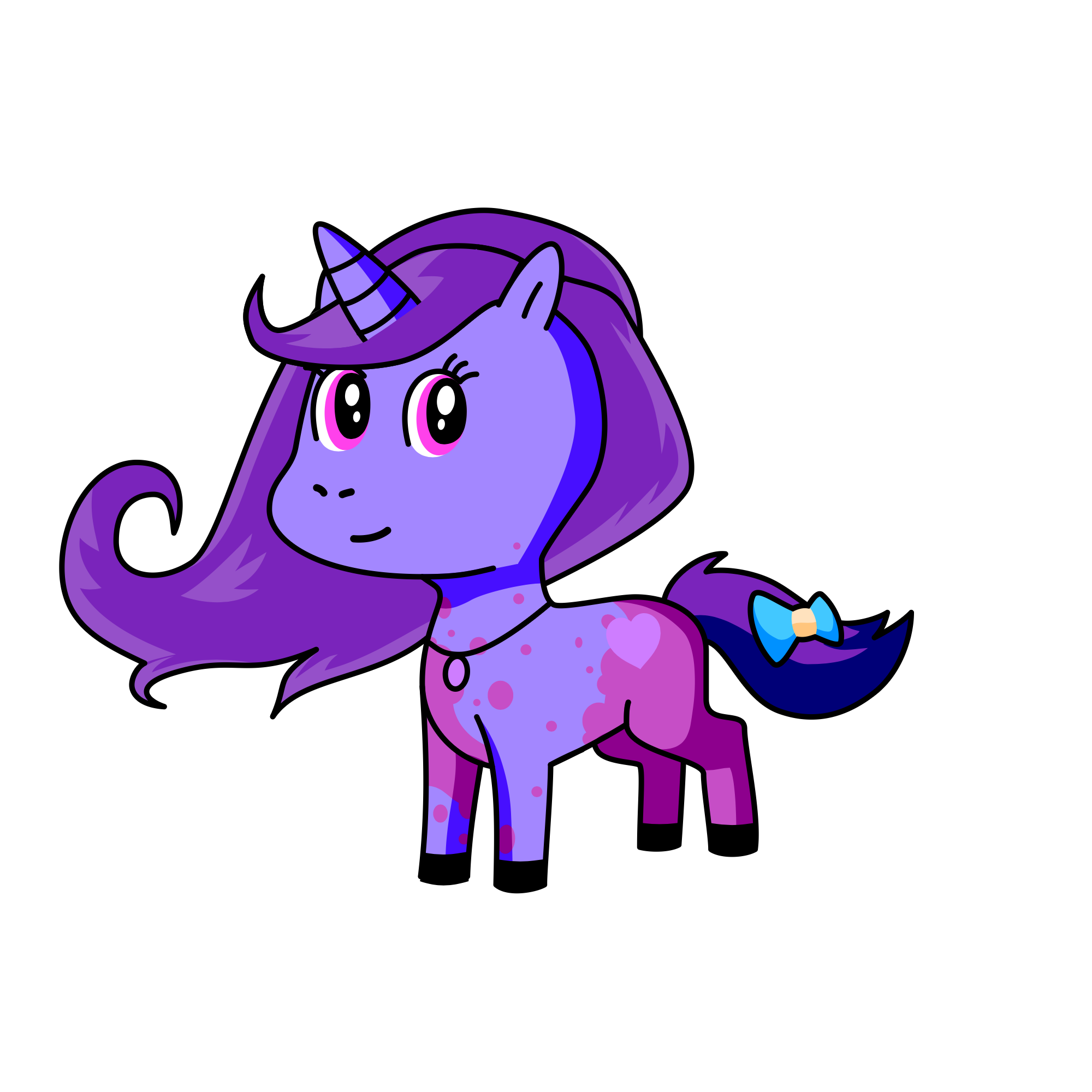 Aubrey, the unicorn