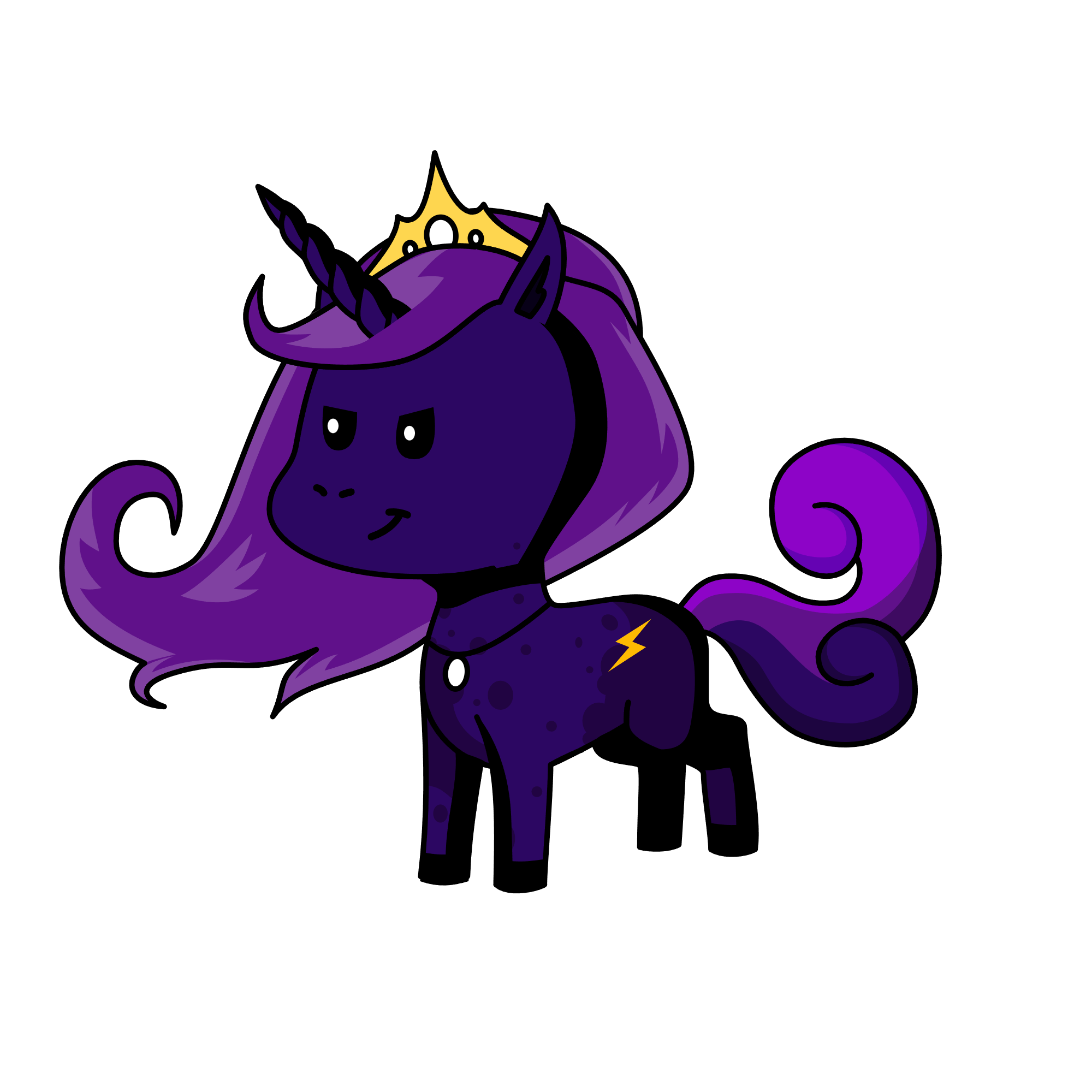 Luna, the unicorn
