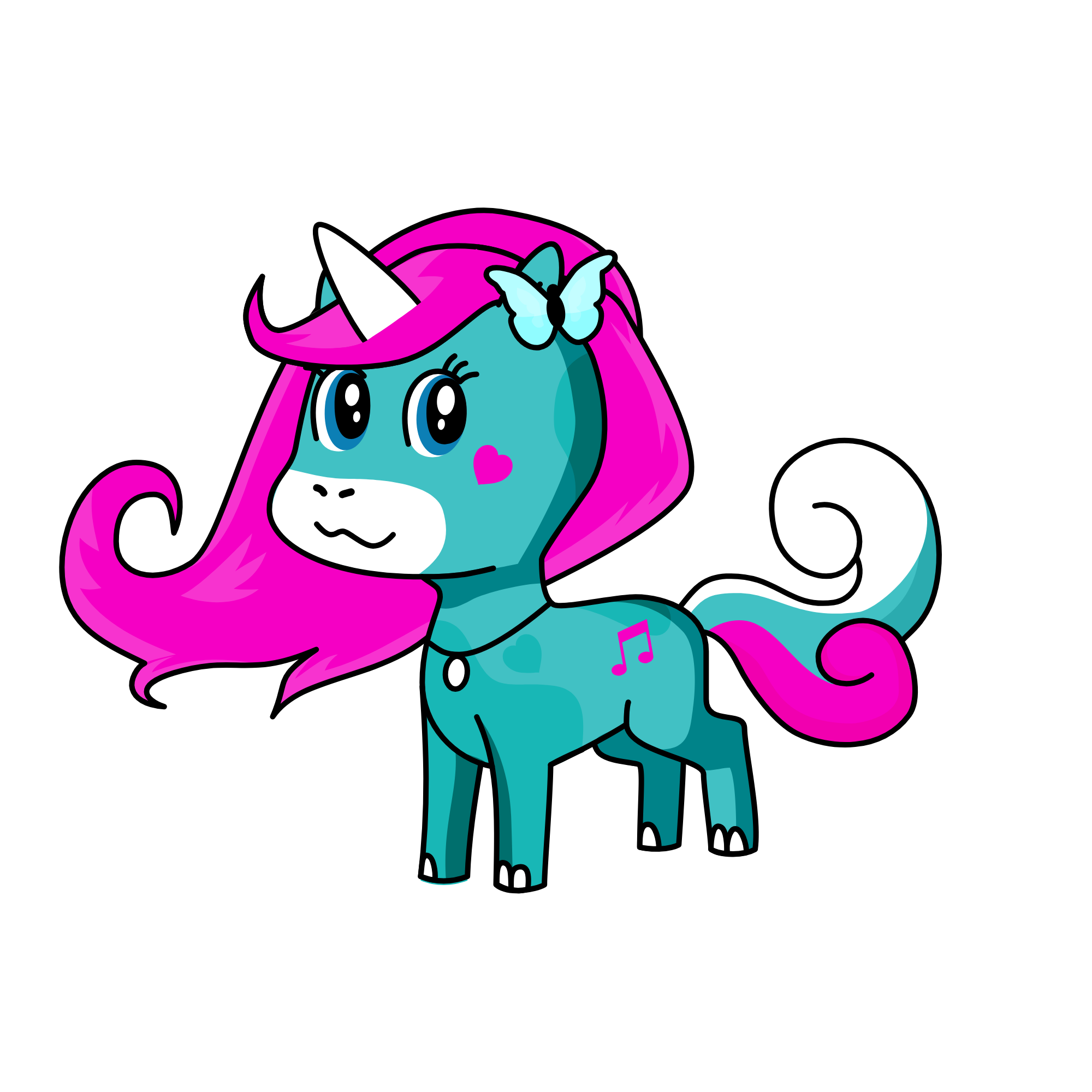 Penny, the unicorn