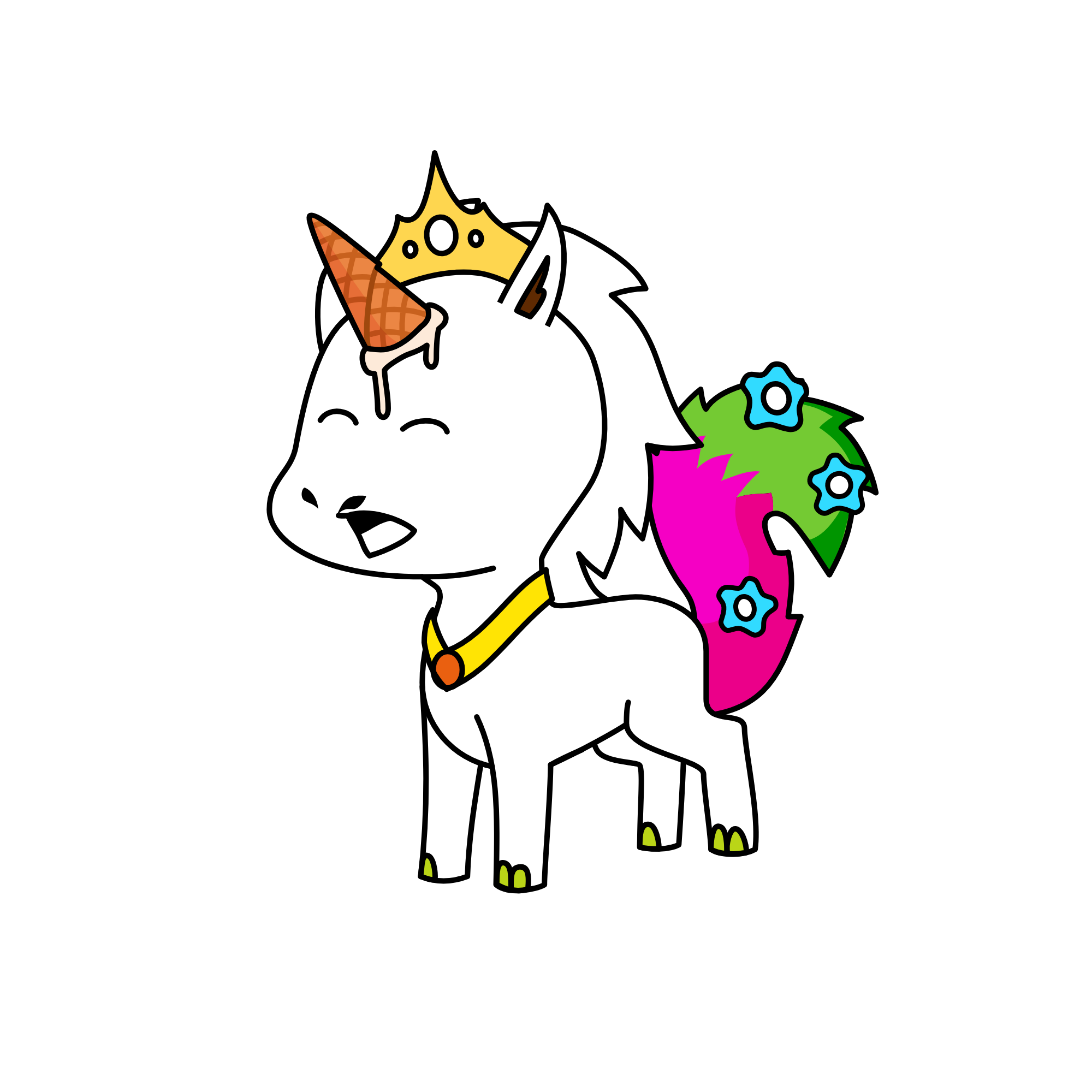 Aubriella's unicorn, the unicorn