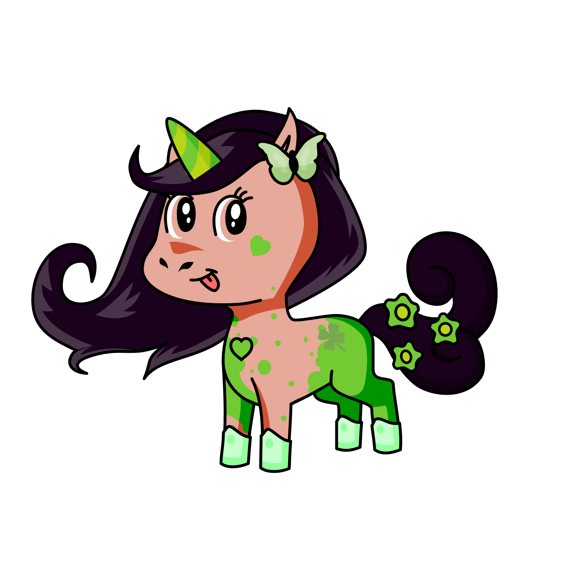 Tina, the unicorn