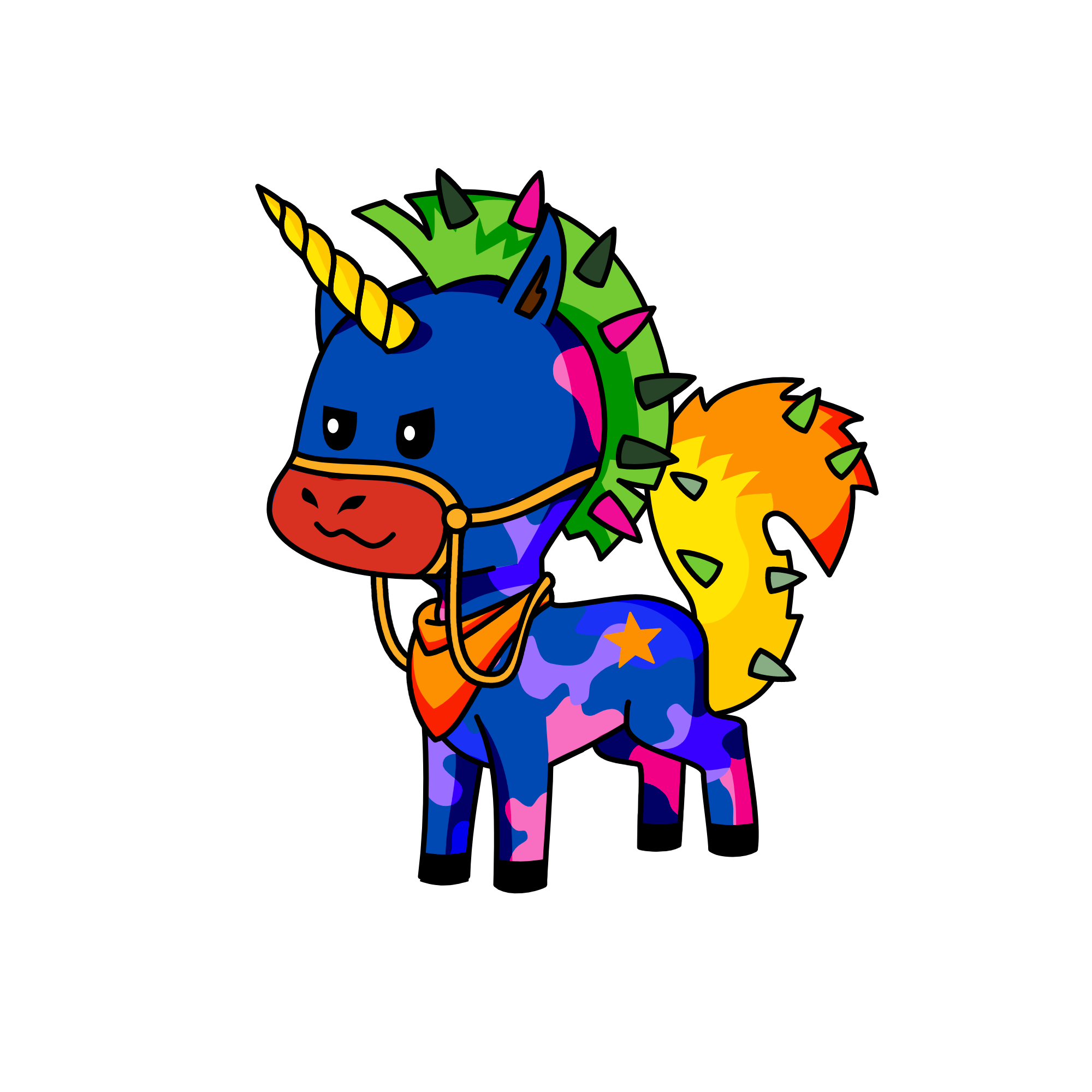daddy corn, the unicorn