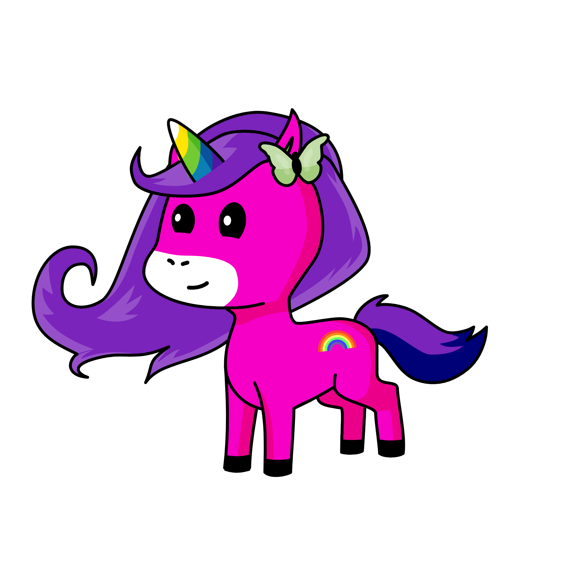 Cutie, the unicorn