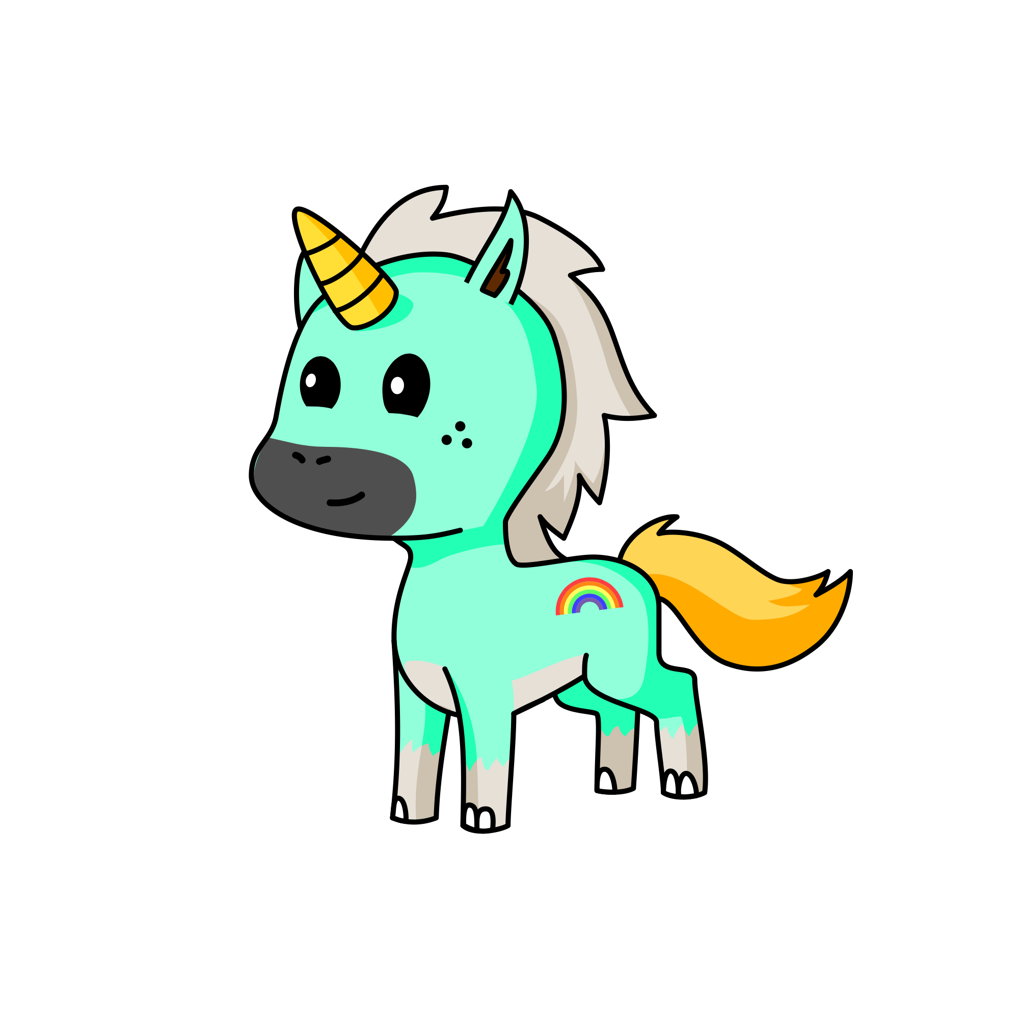 Elsa, the unicorn