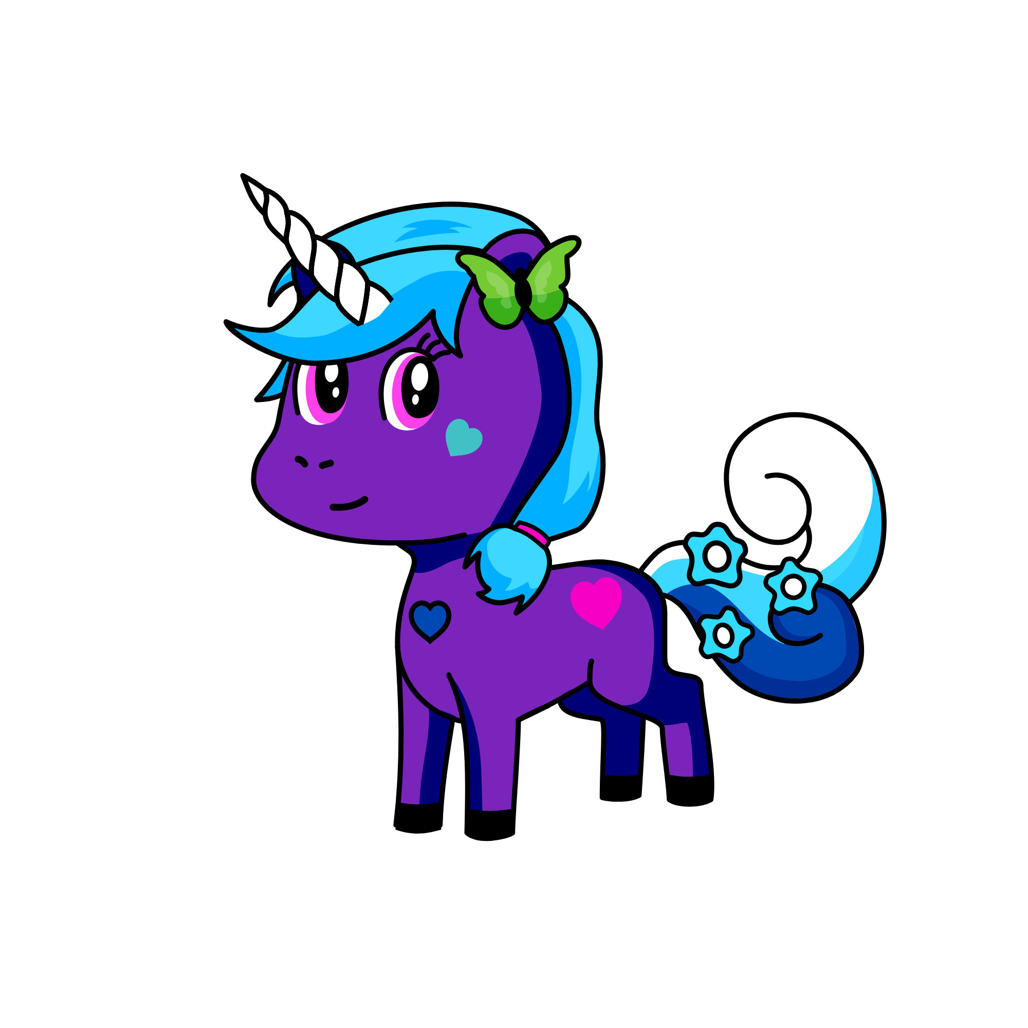 Laylay, the unicorn