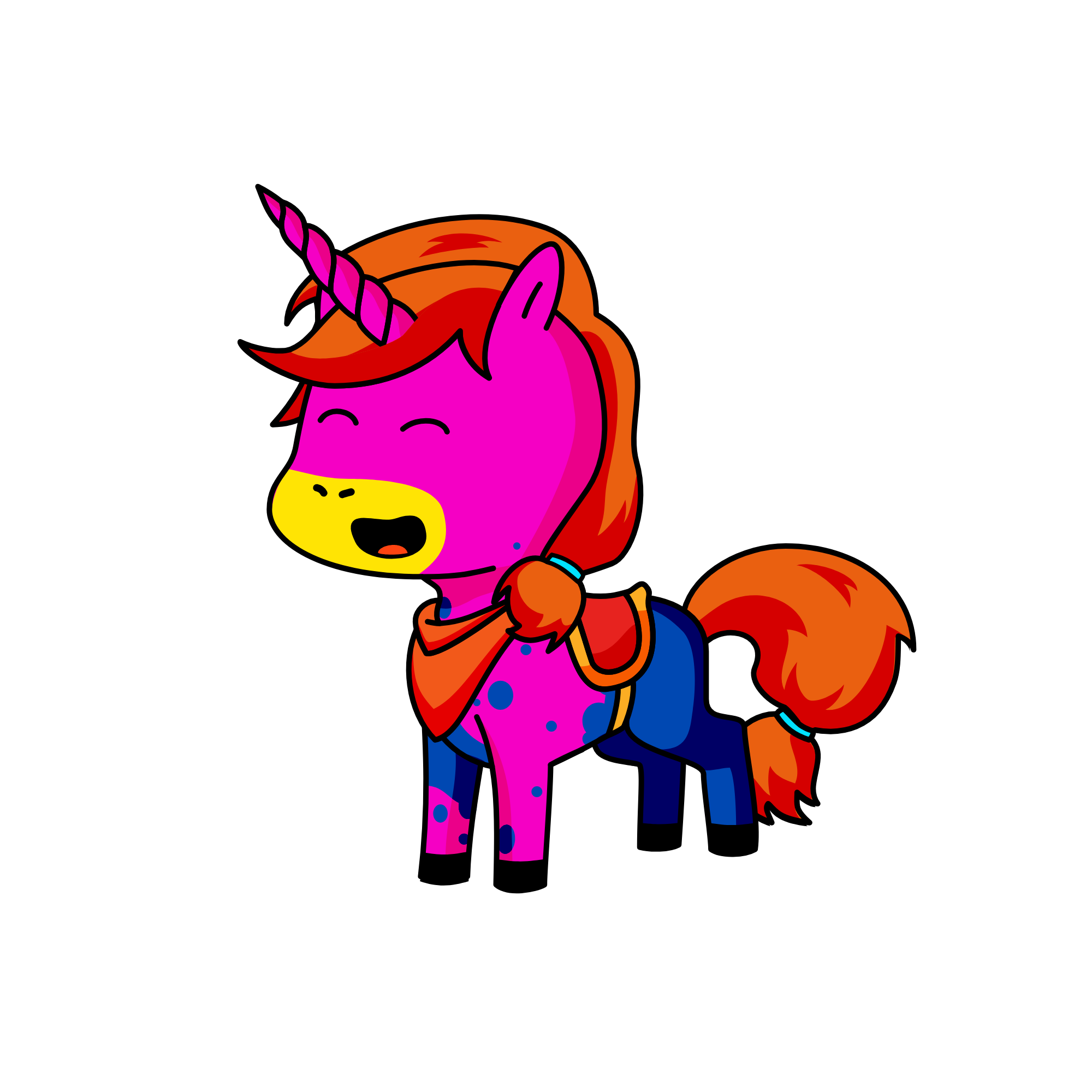 Cam, the unicorn