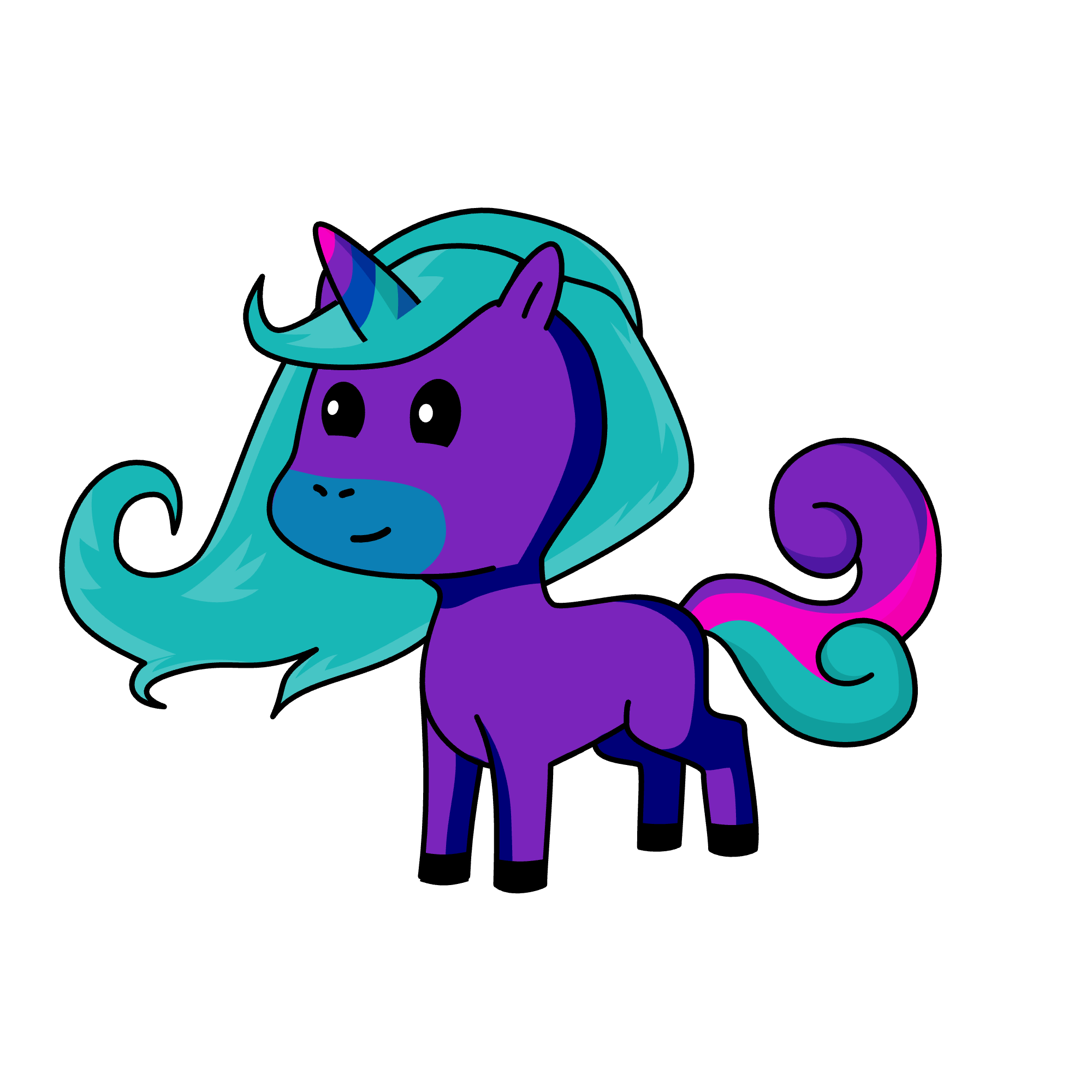 Perrty, the unicorn