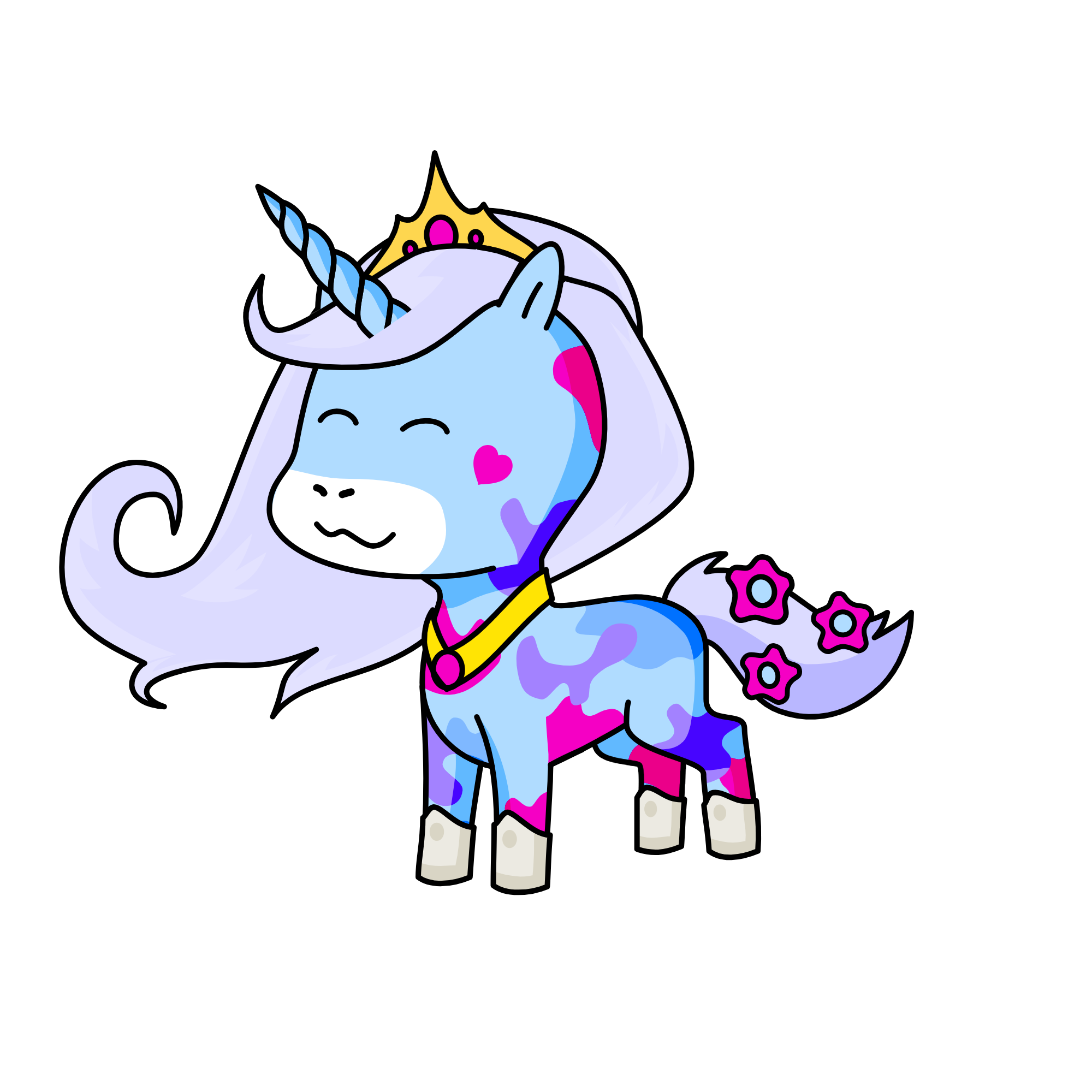 Elysia, the unicorn