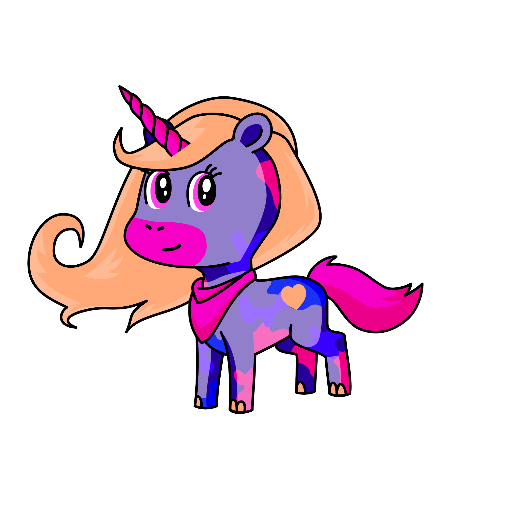 Huter, the unicorn