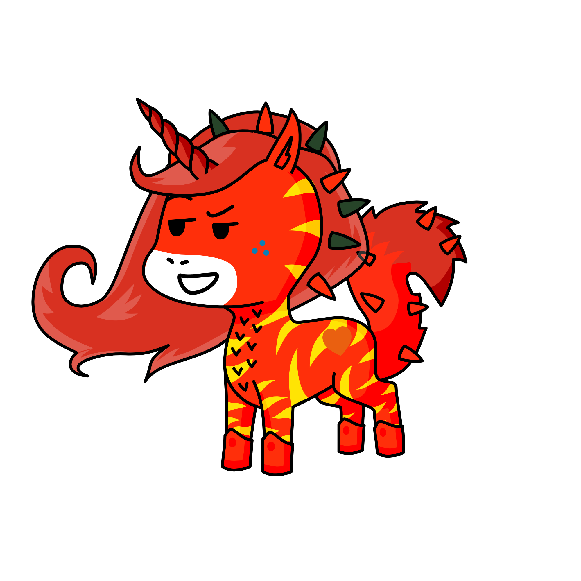 JACK!!!, the unicorn