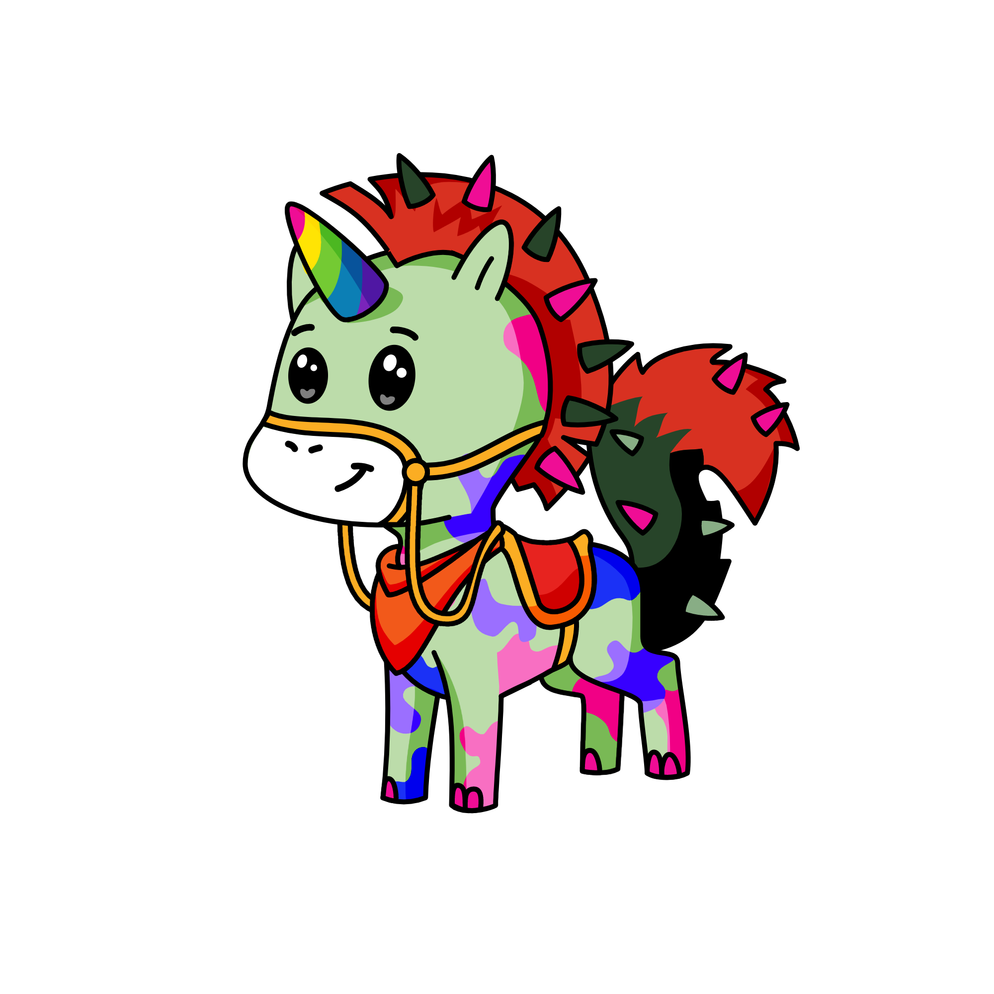 dinocornio, the unicorn