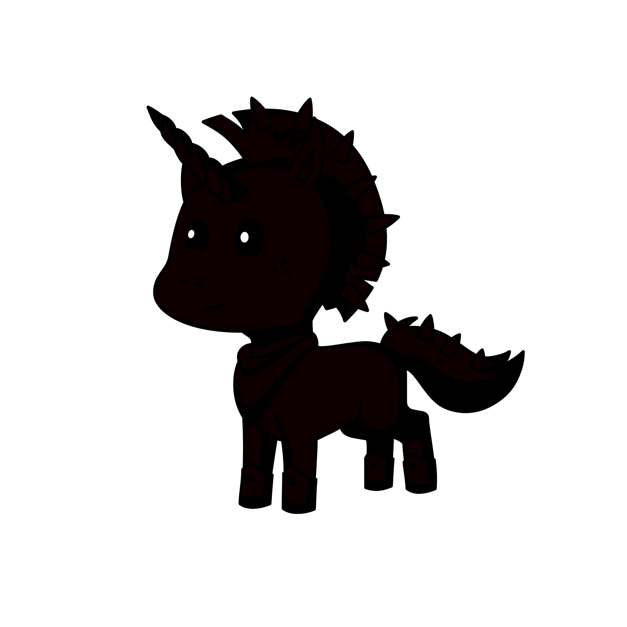 darkness, the unicorn
