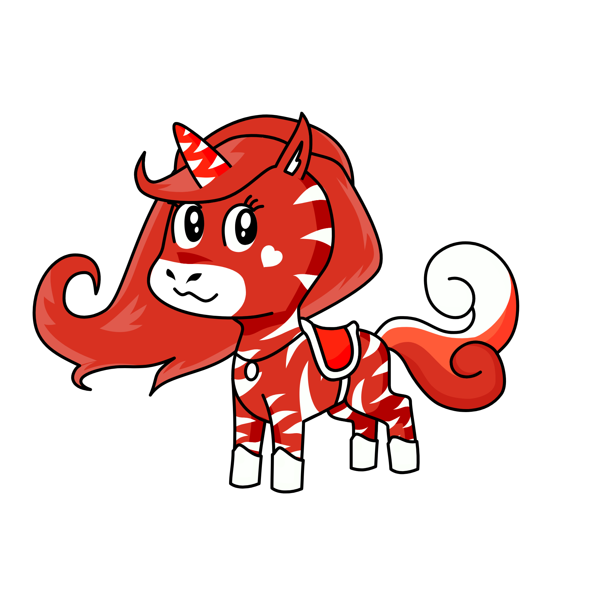 Candy, the unicorn
