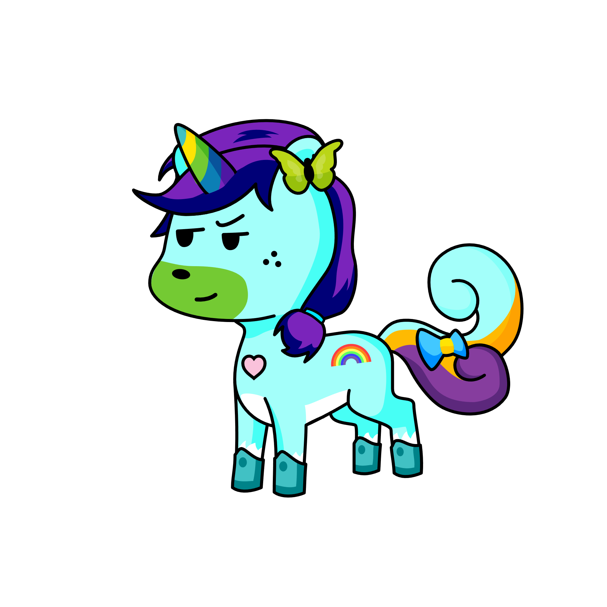 UUUUU, the unicorn