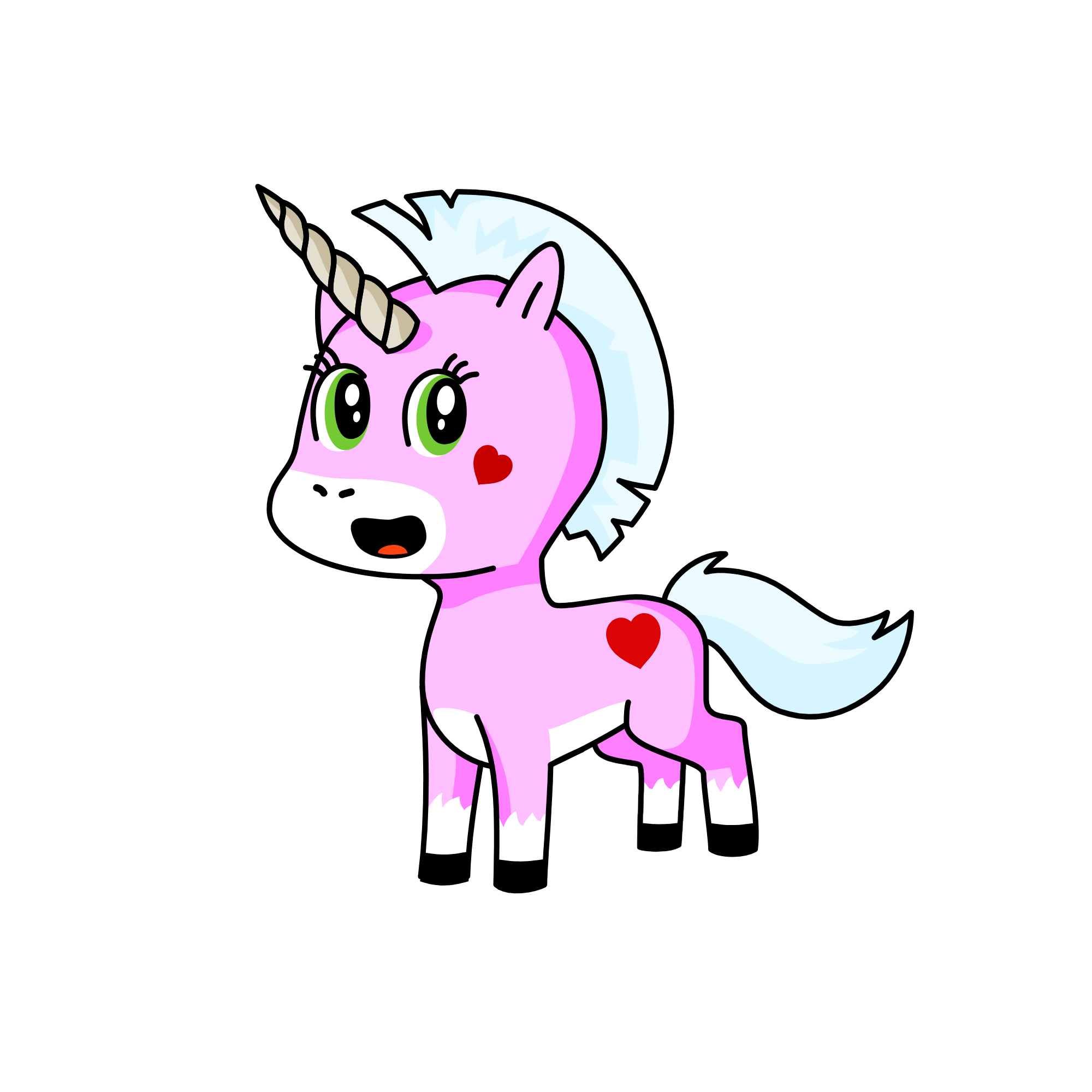 shaquesha, the unicorn
