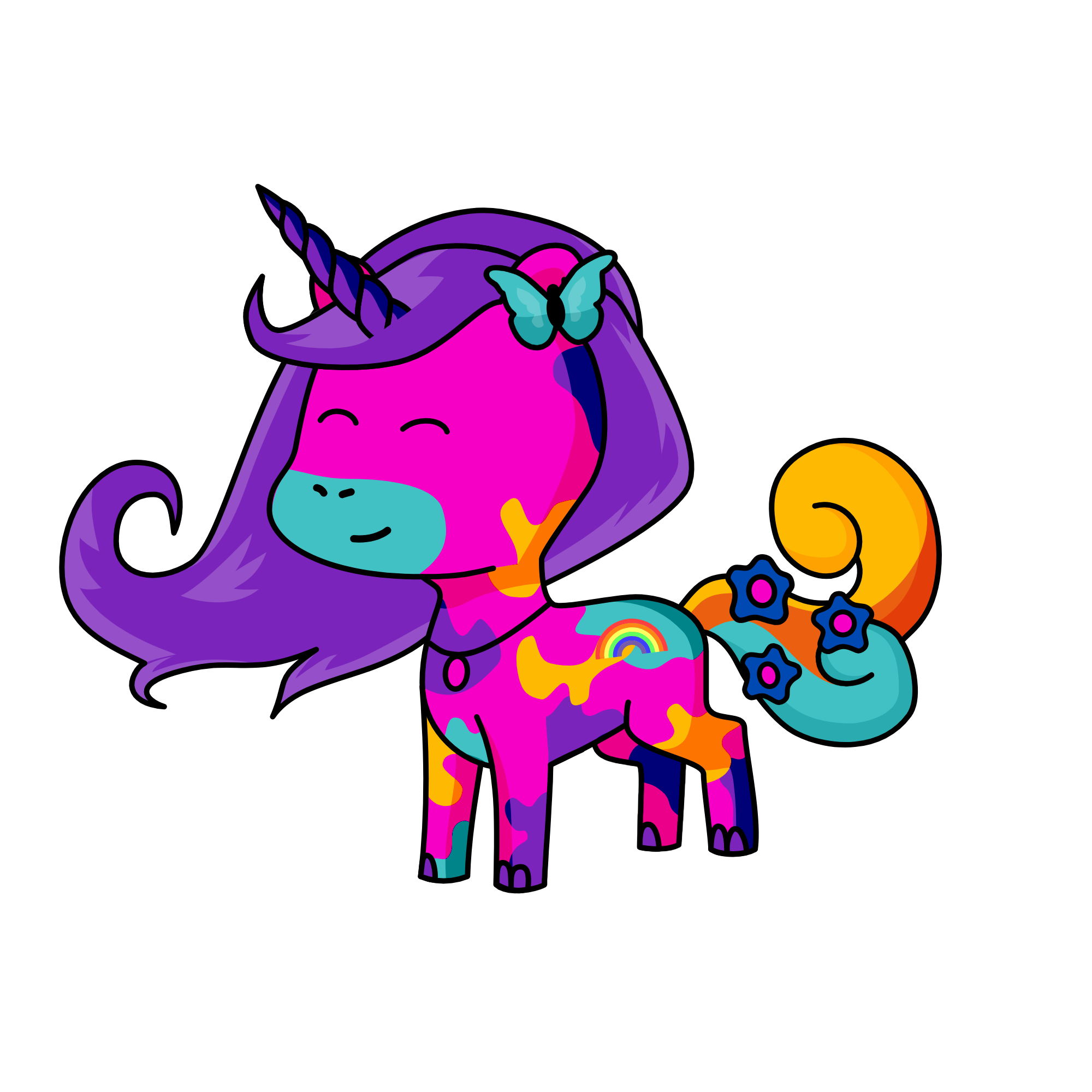 Rayna, the unicorn