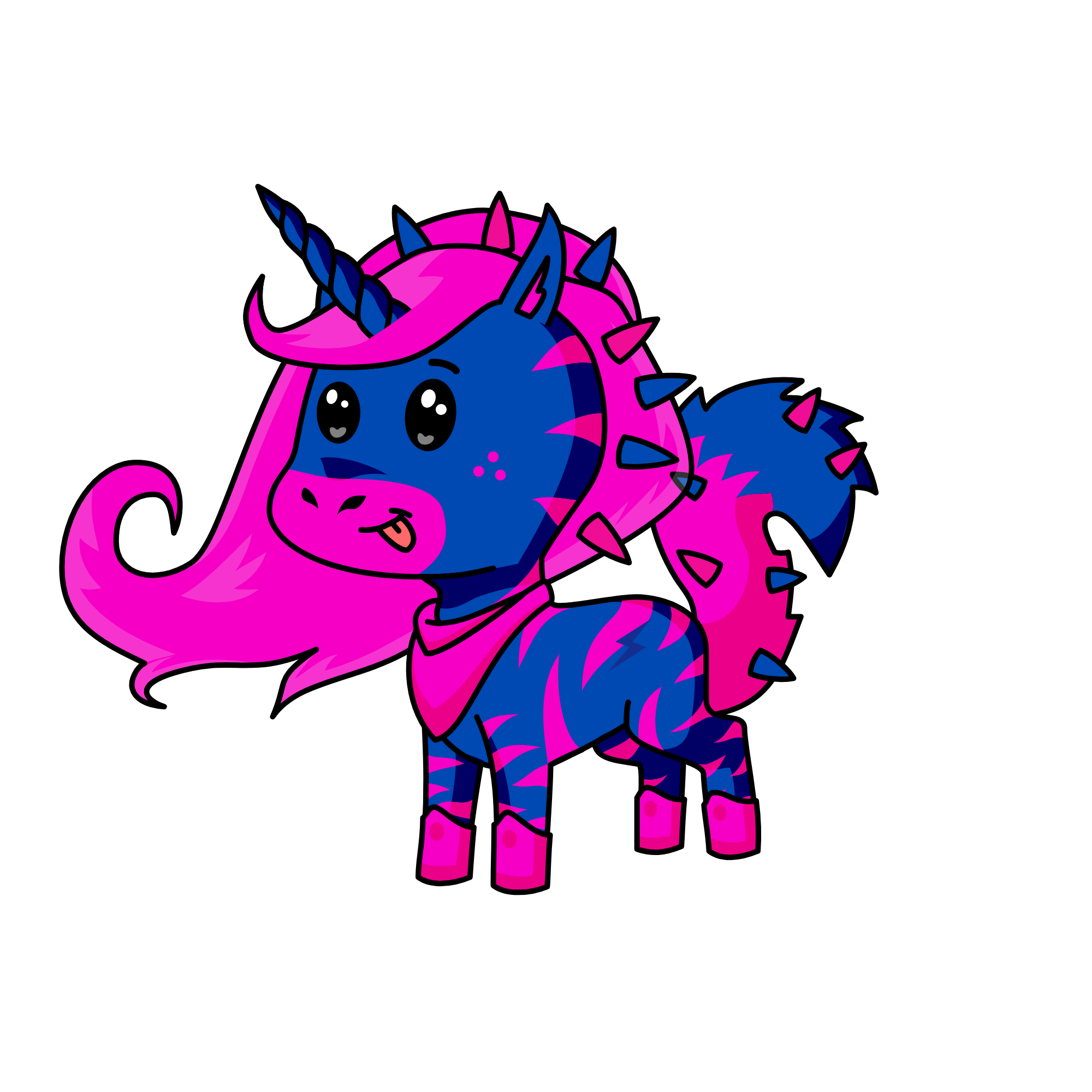 Cotton Candy, the unicorn