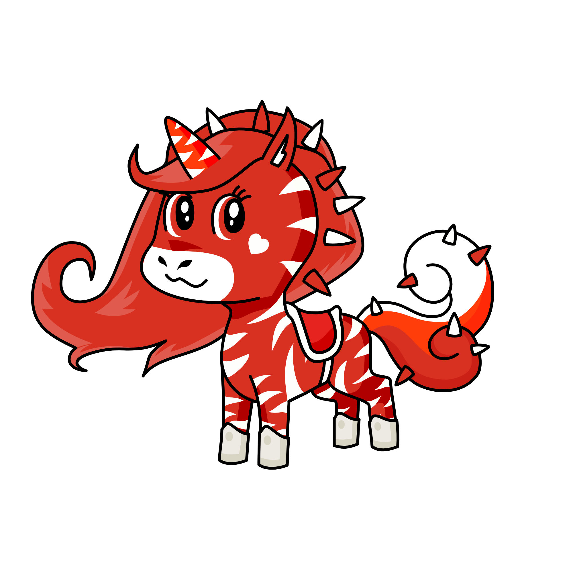 Candy, the unicorn