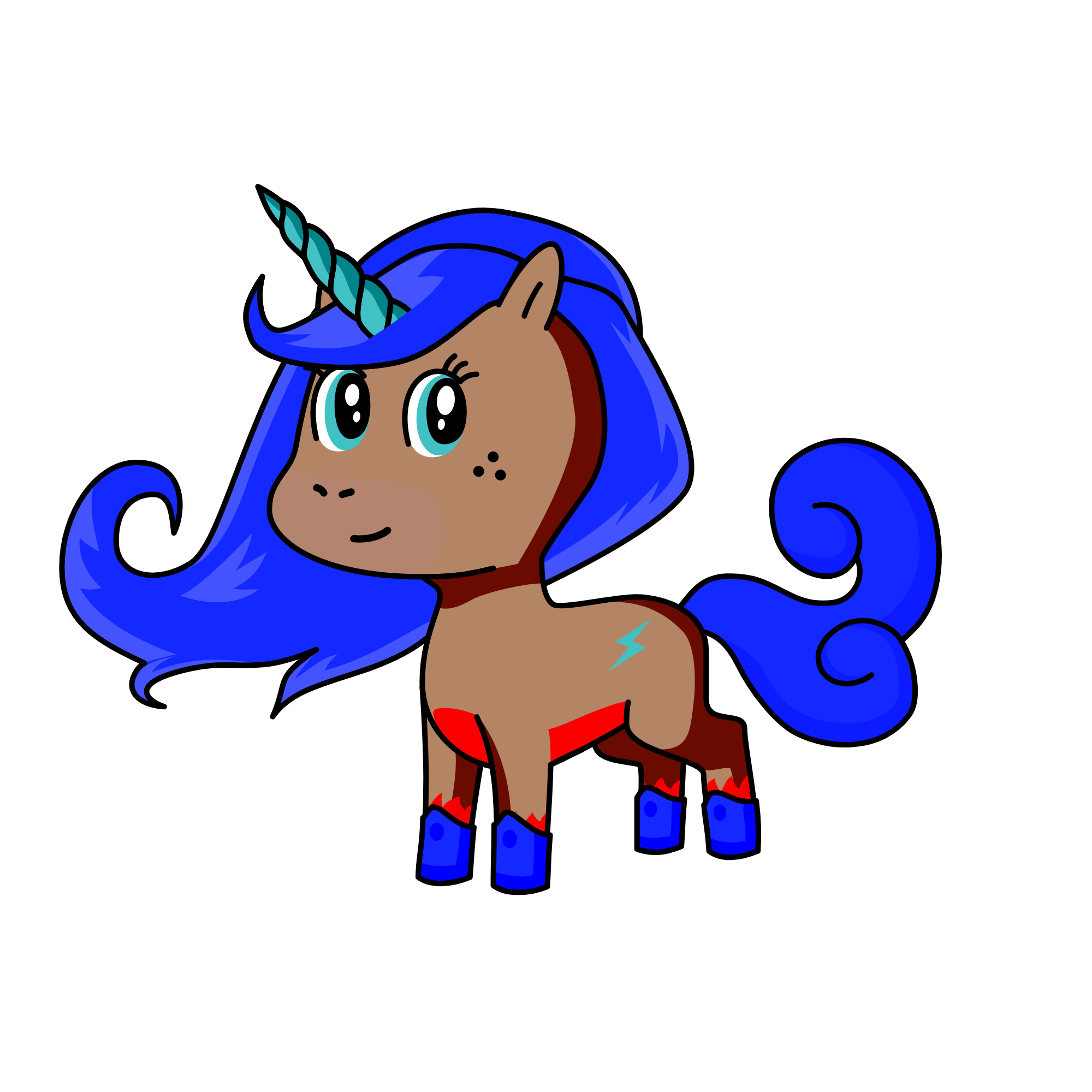 Mimi, the unicorn