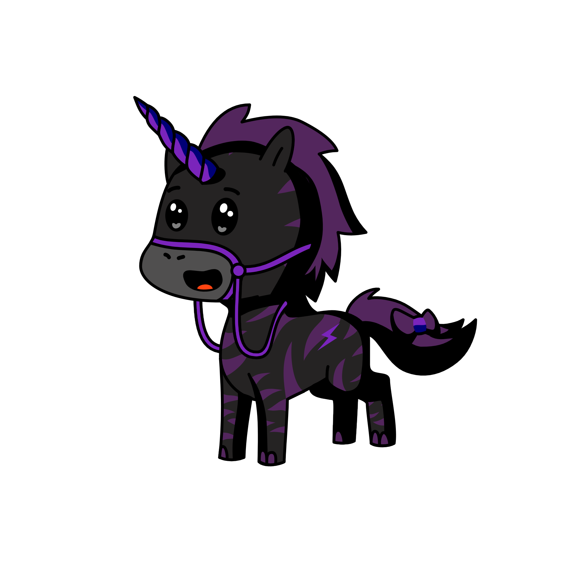 space  baddie, the unicorn