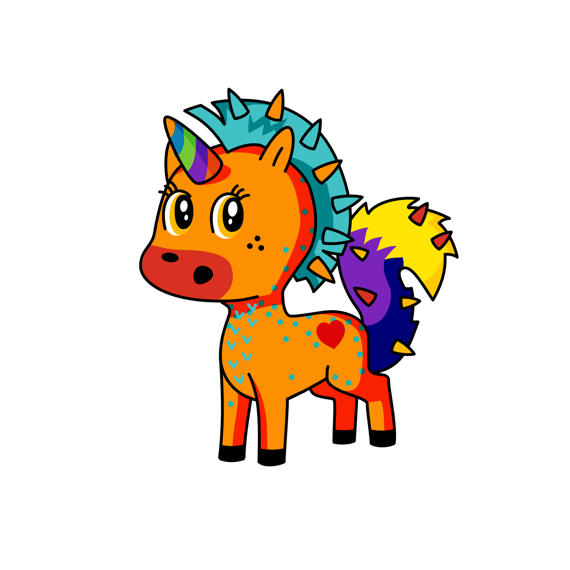 Meelanee, the unicorn