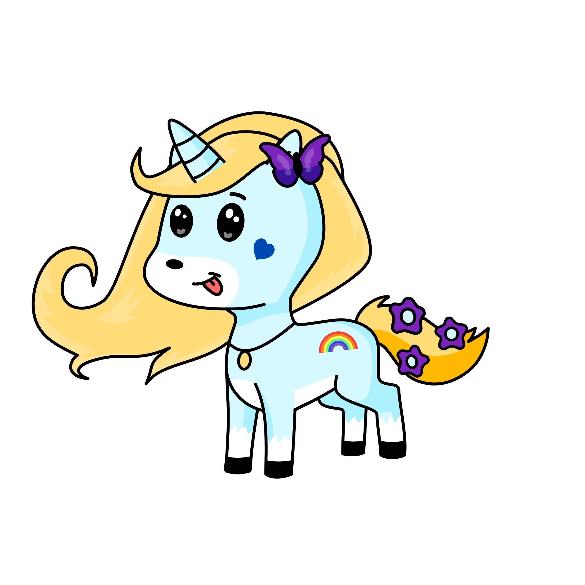 booty, the unicorn