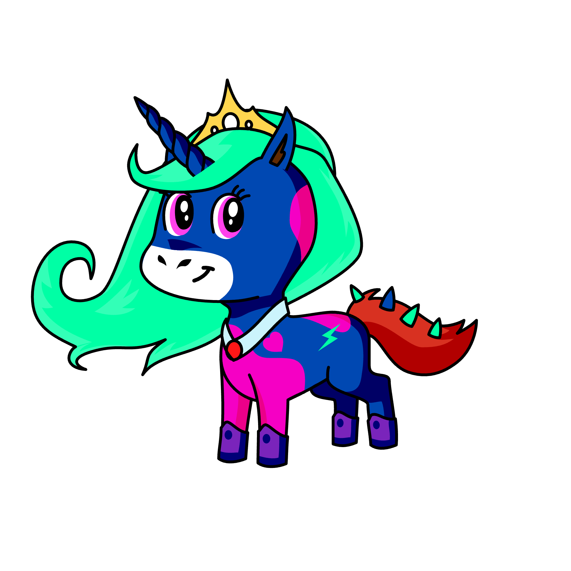 Pony Pone, the unicorn