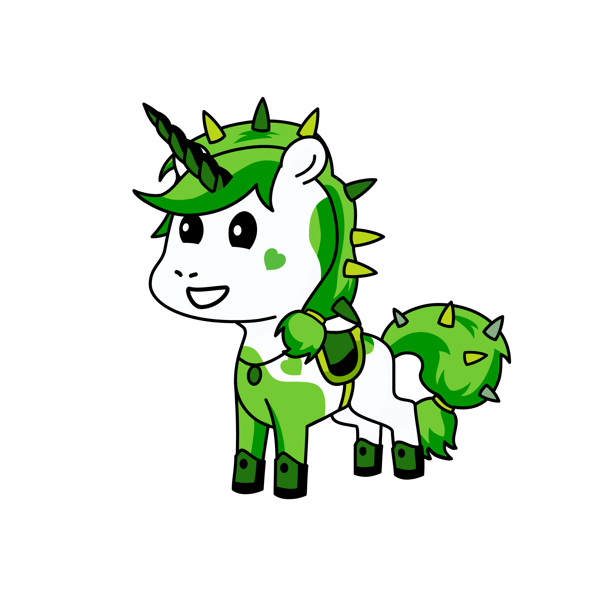 Jade, the unicorn