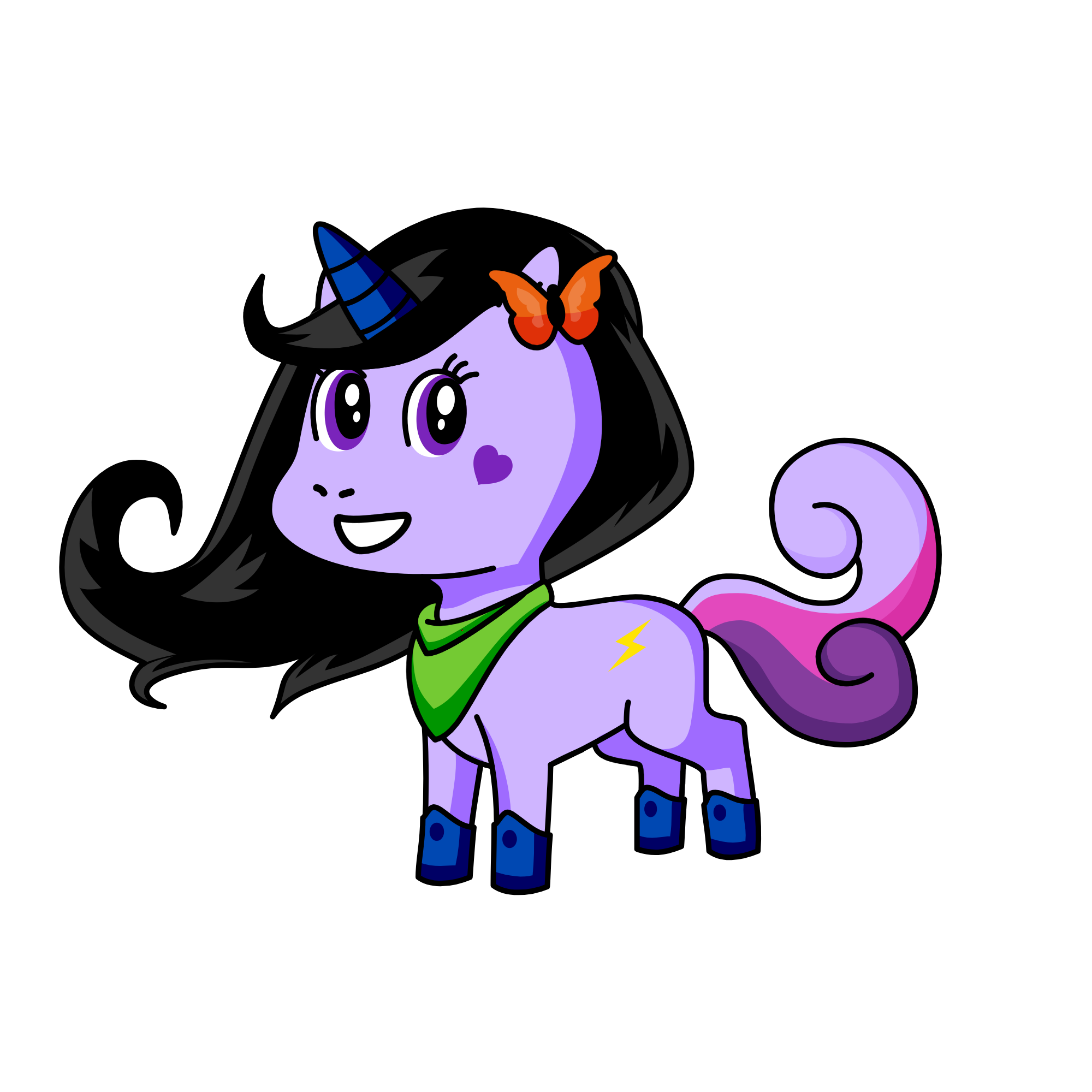 lana#, the unicorn