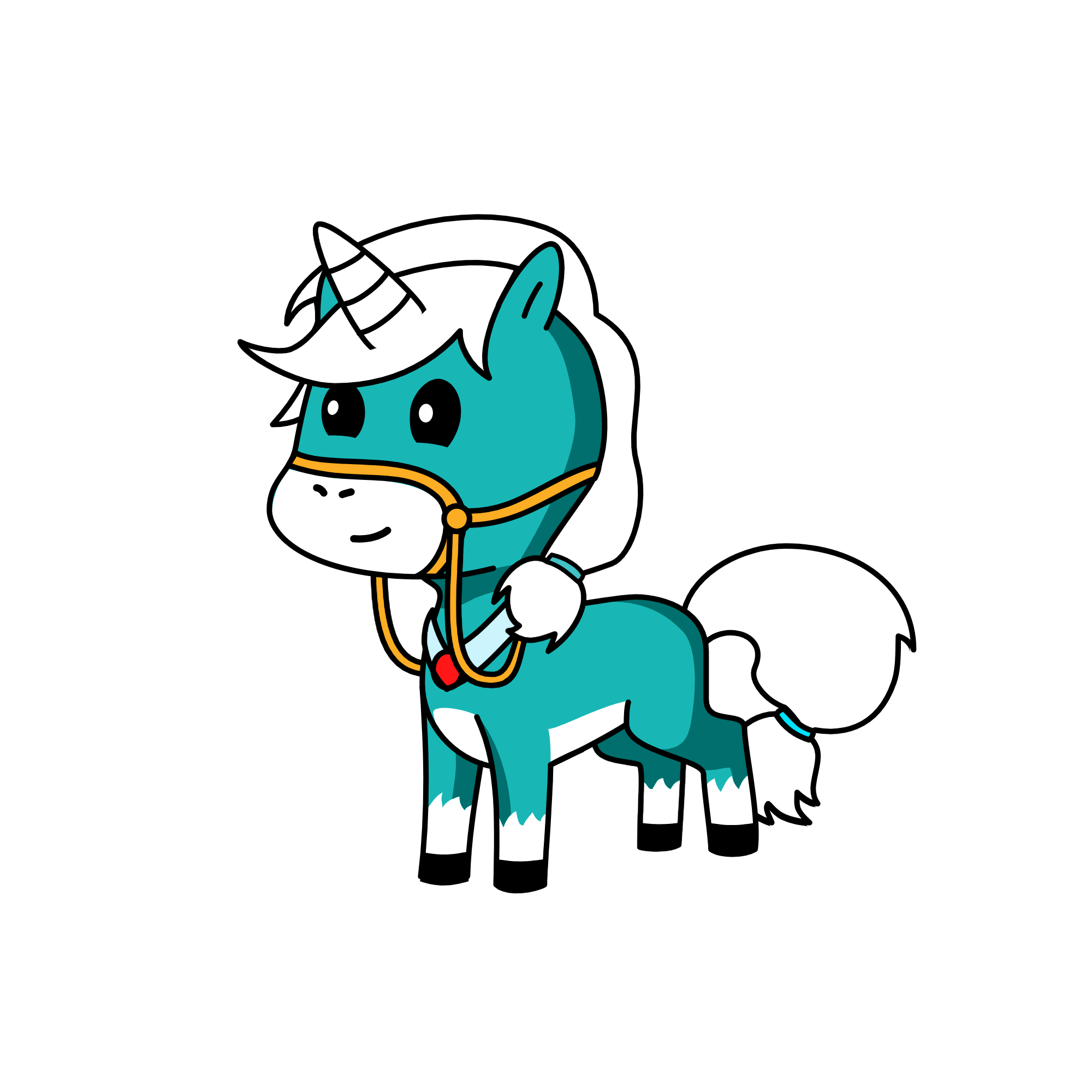 ت, the unicorn
