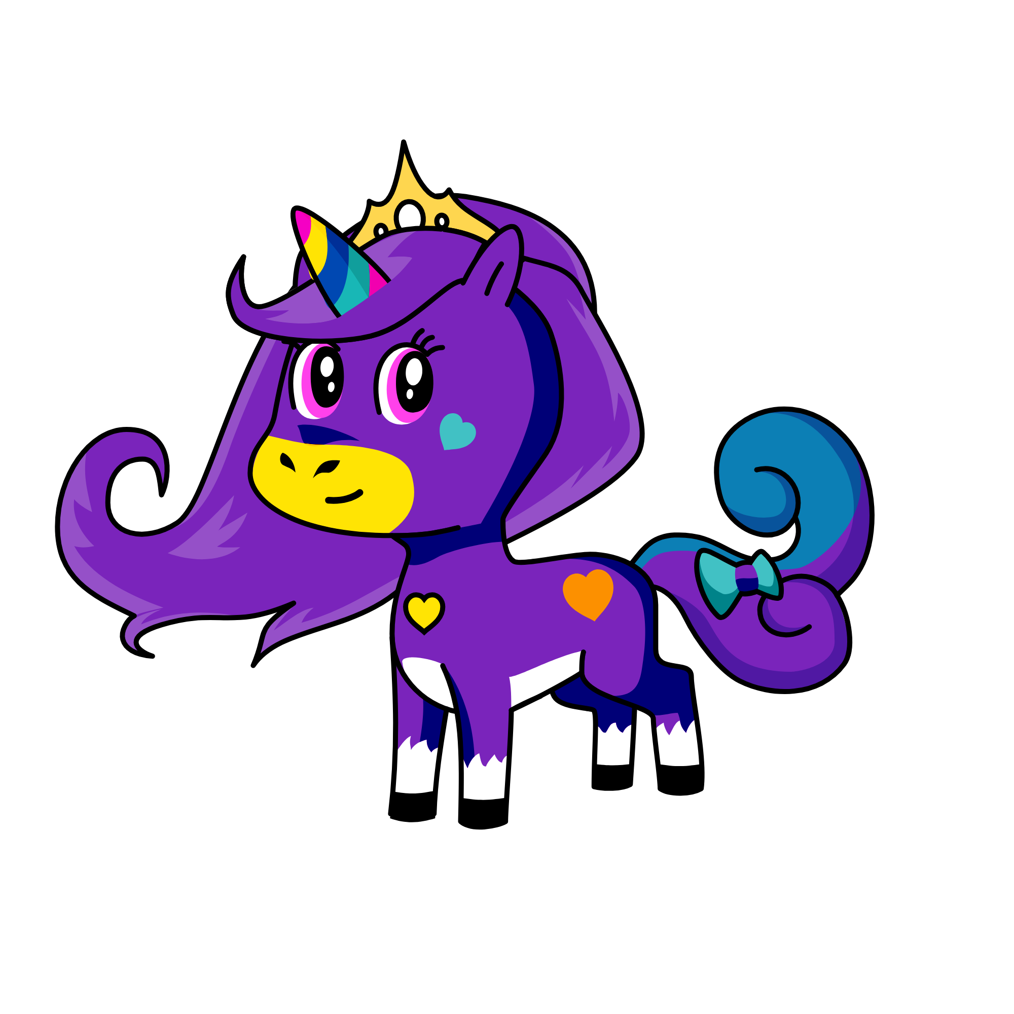 moon, the unicorn