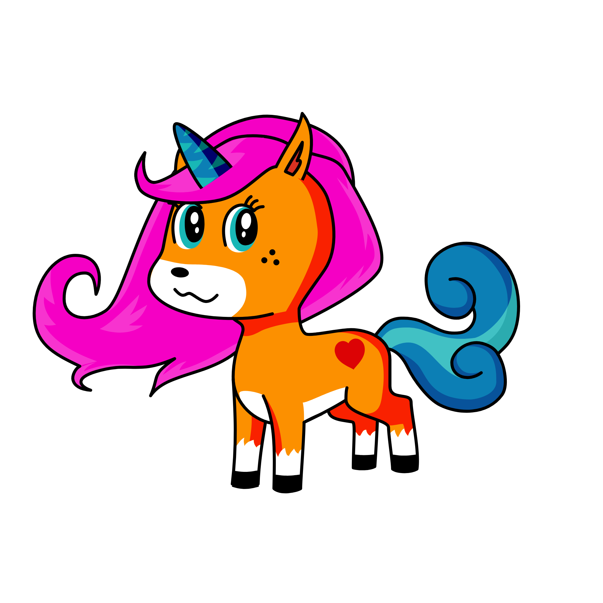 jj, the unicorn