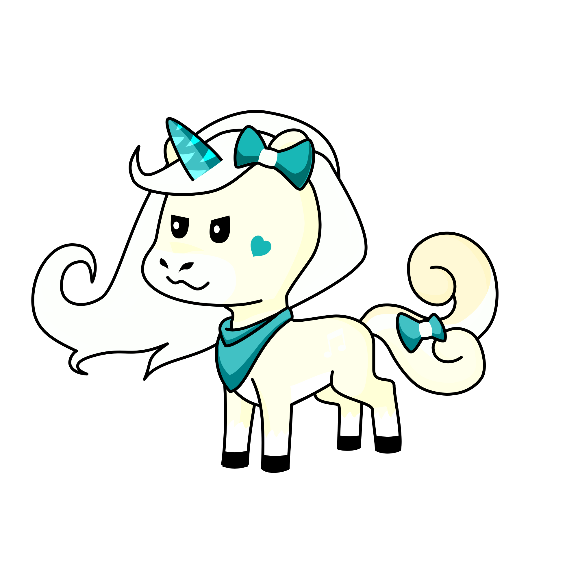 Latrina, the unicorn