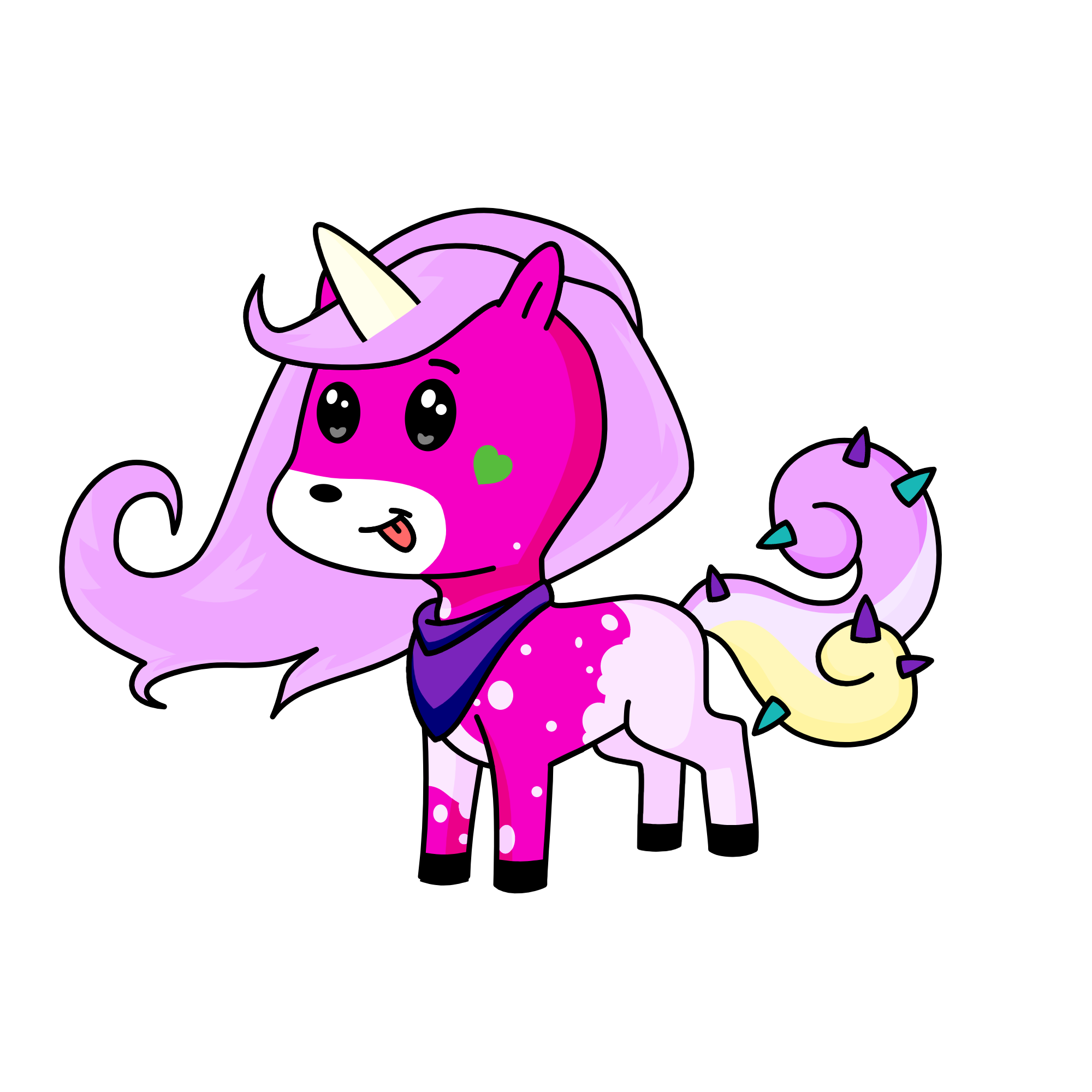 Angle, the unicorn