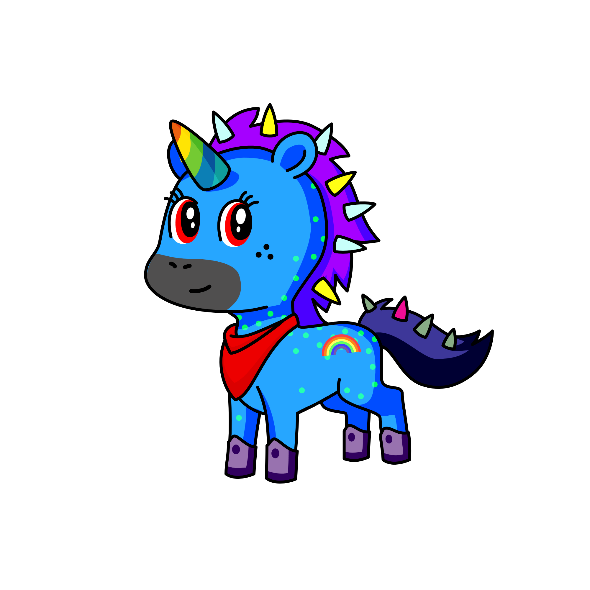 Magical Abbey, the unicorn