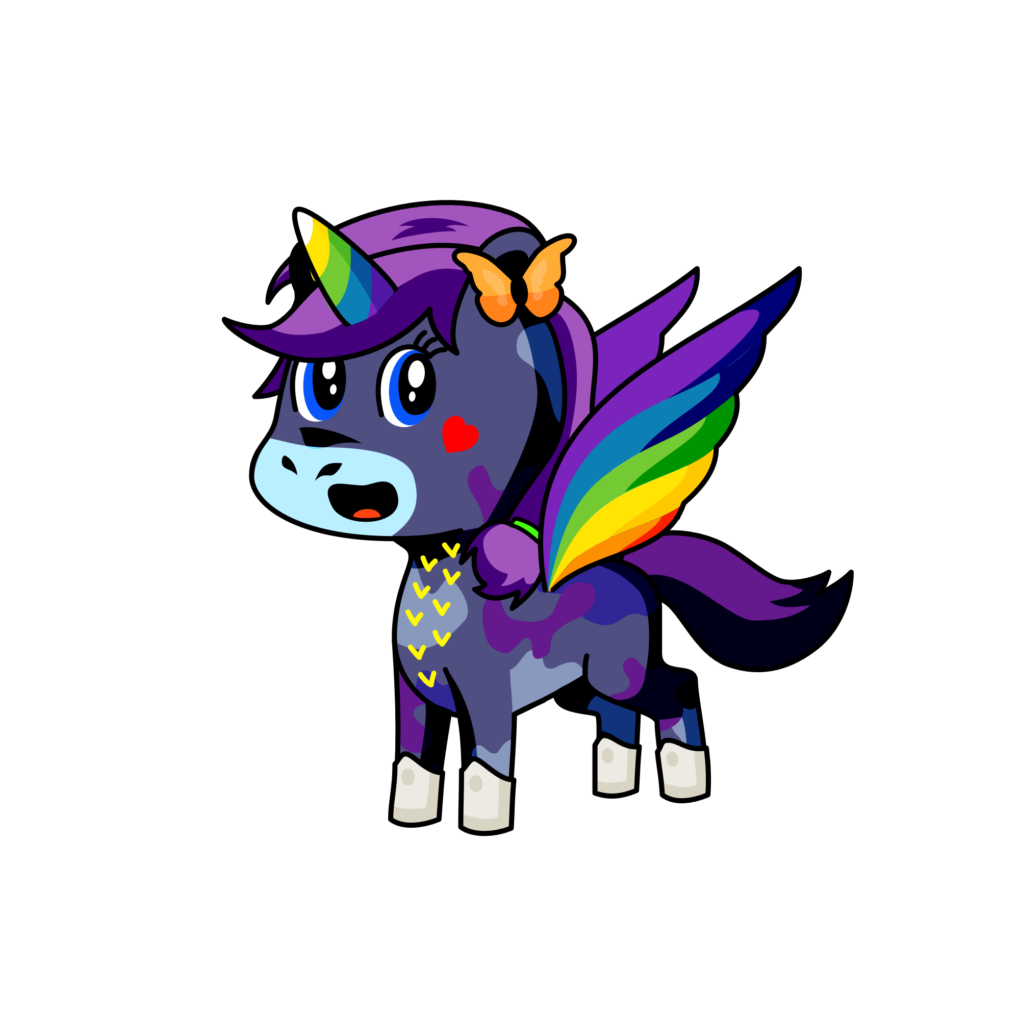 Fabulous Franklin, the unicorn