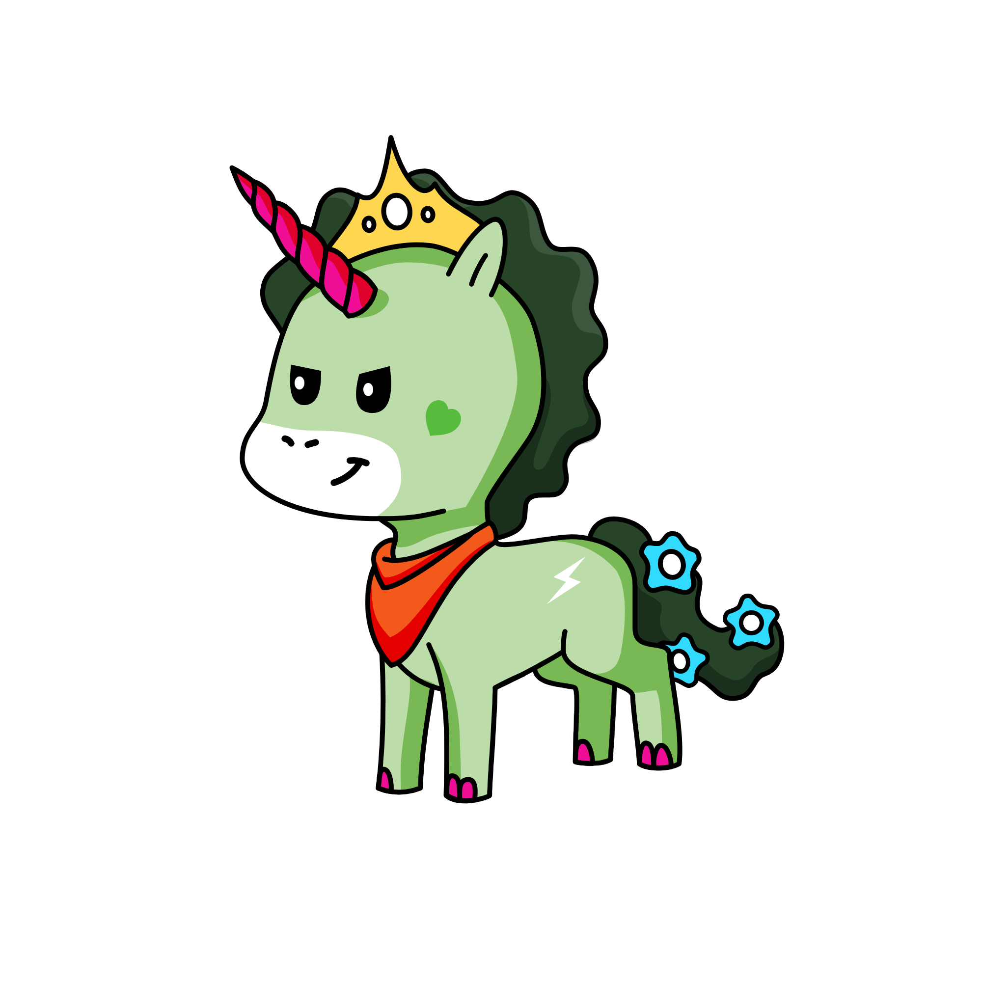 Stella, the unicorn