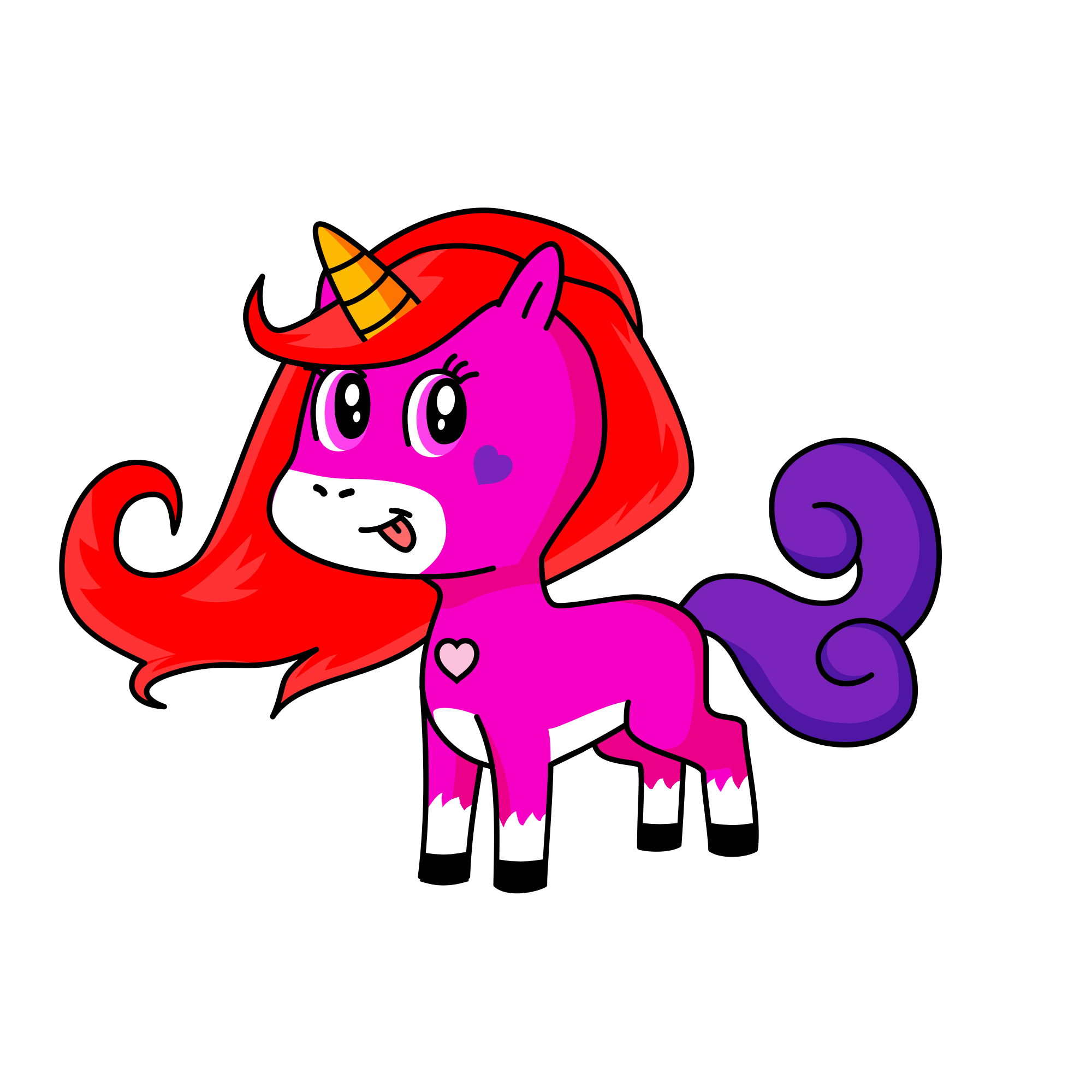 Silly, the unicorn