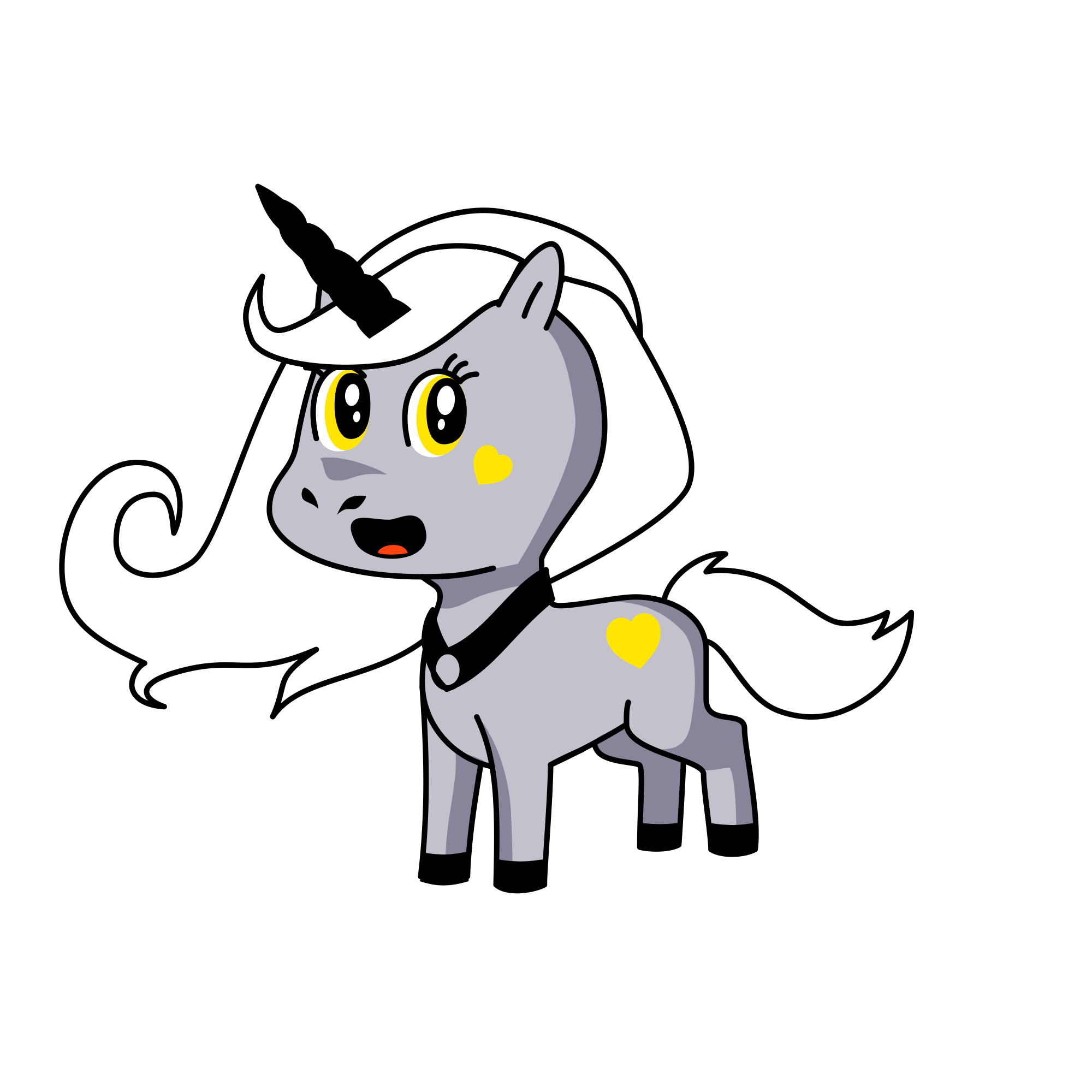 Lute, the unicorn