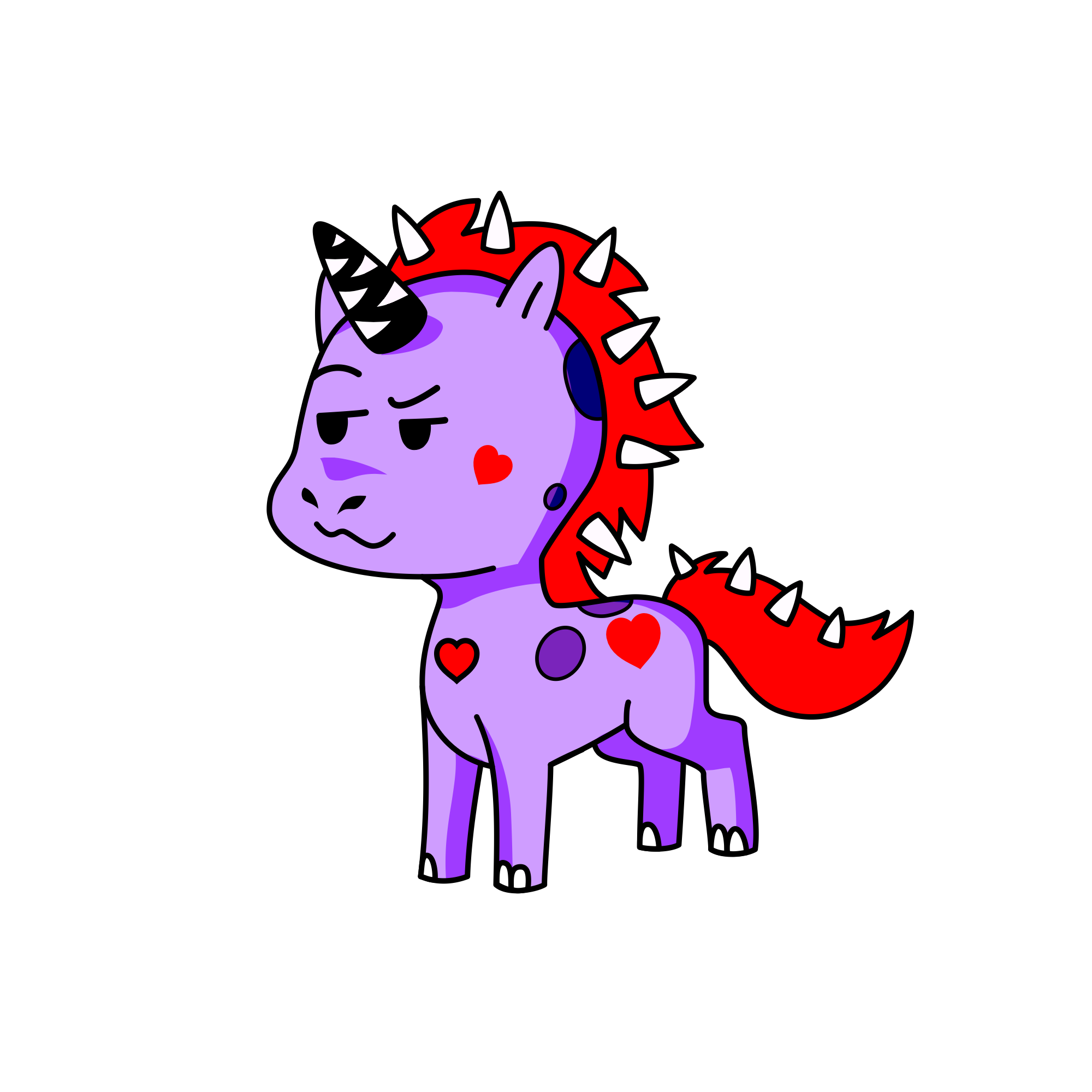 Valentino, the unicorn