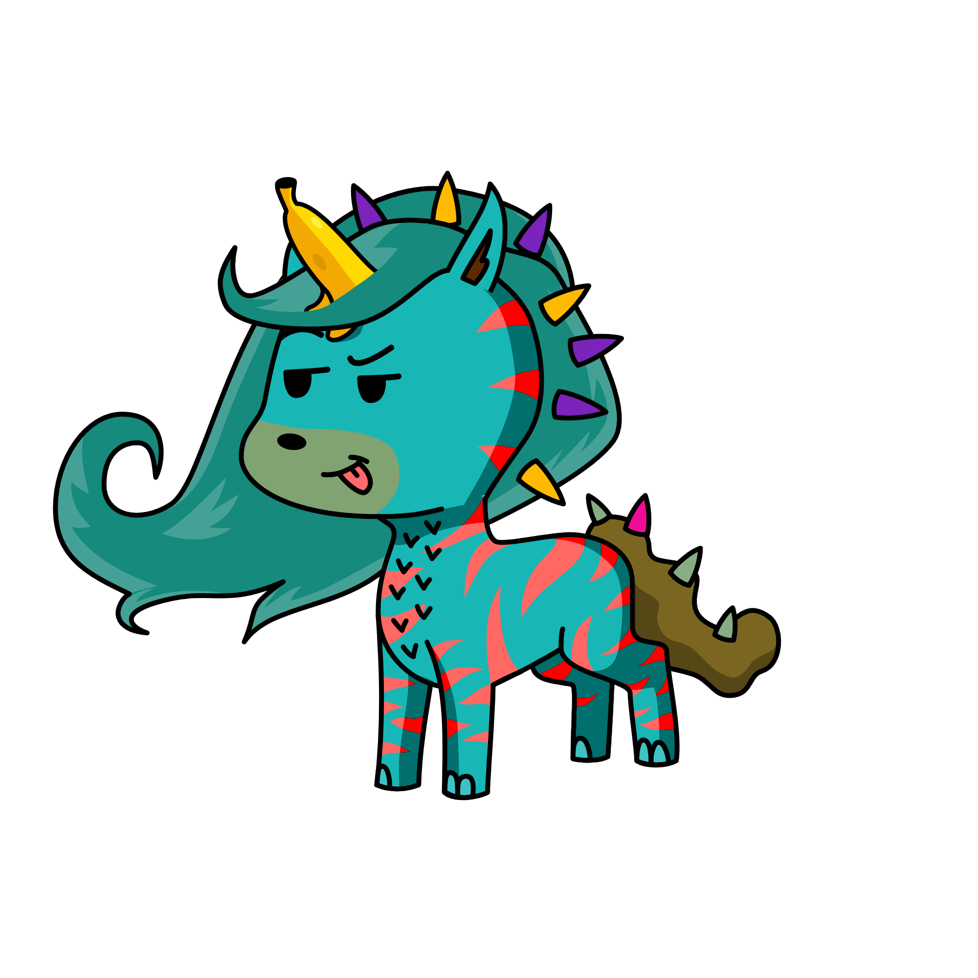 Bananda Flooporshoop Gleep the 24th, the unicorn