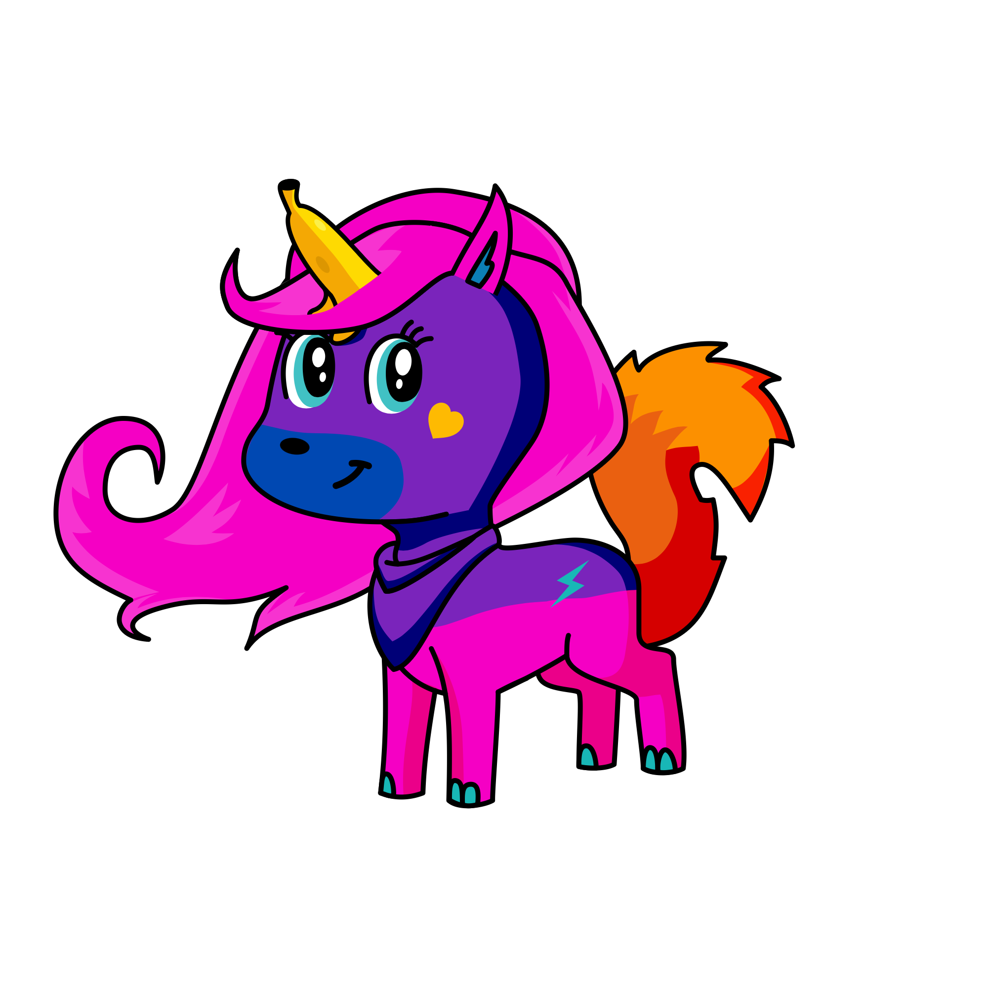 If you gay heil trump, the unicorn