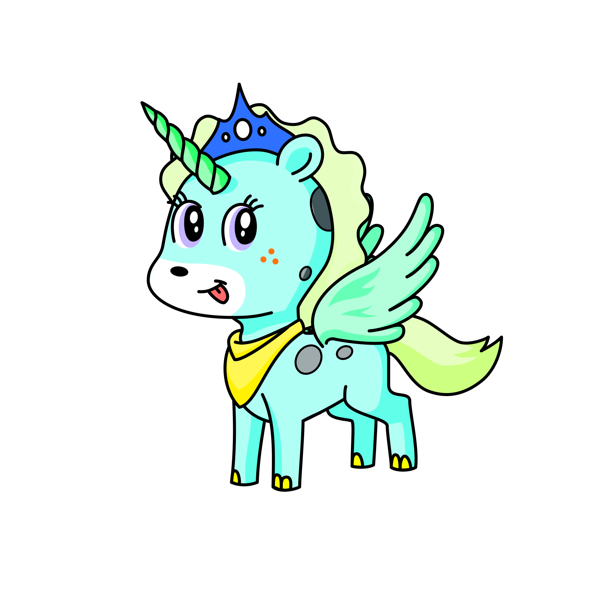 Apfelschorle, the unicorn