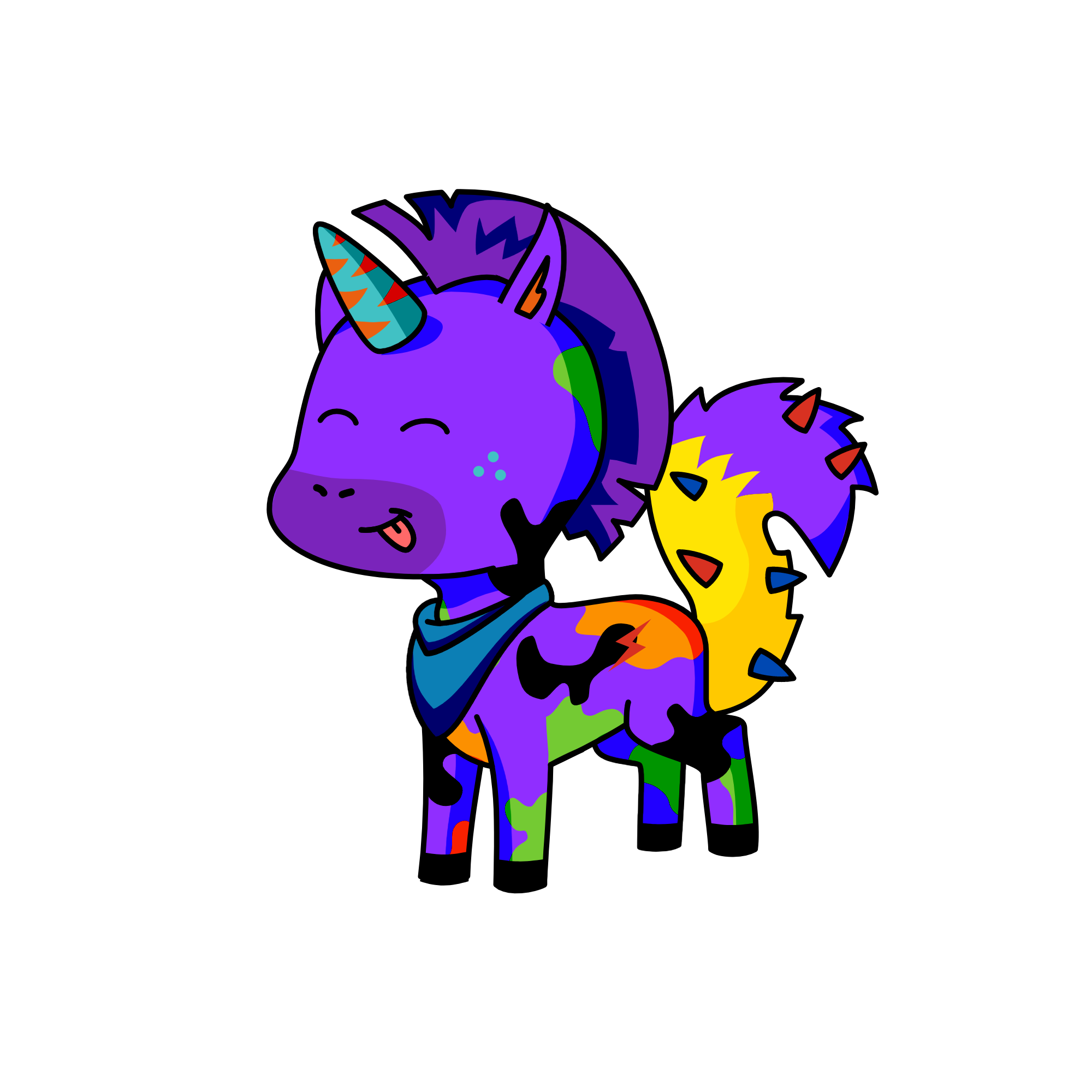 Clutterfunk, the unicorn