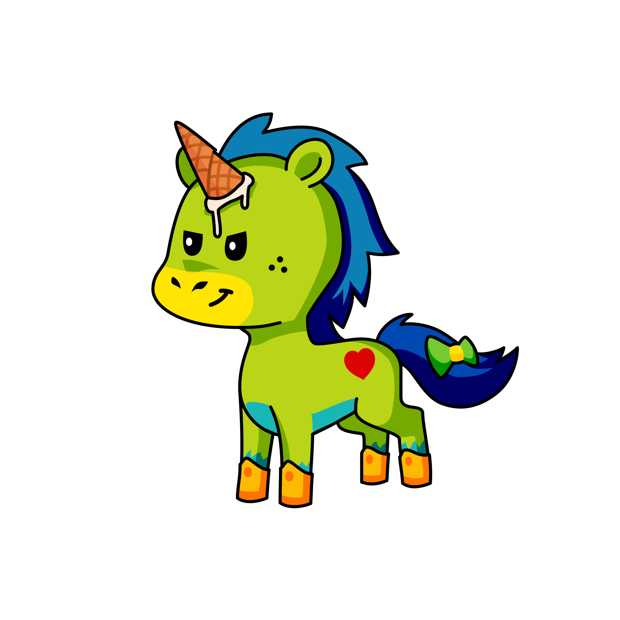 Heil hitler, the unicorn